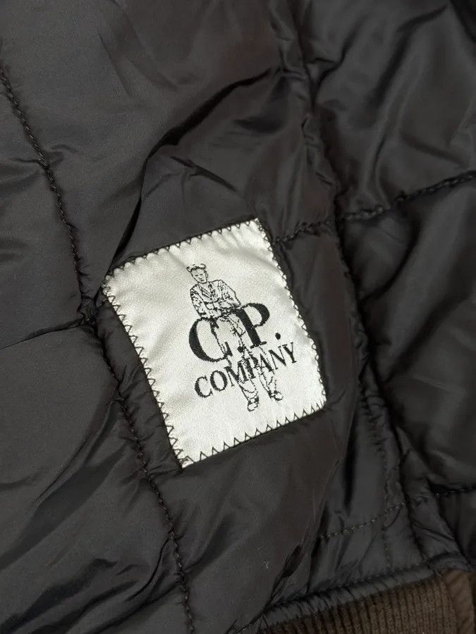 C.P. Company C.P. Company Hybrid Brown Leather Bomber Jacket Size US L / EU 52-54 / 3 - 9 Thumbnail
