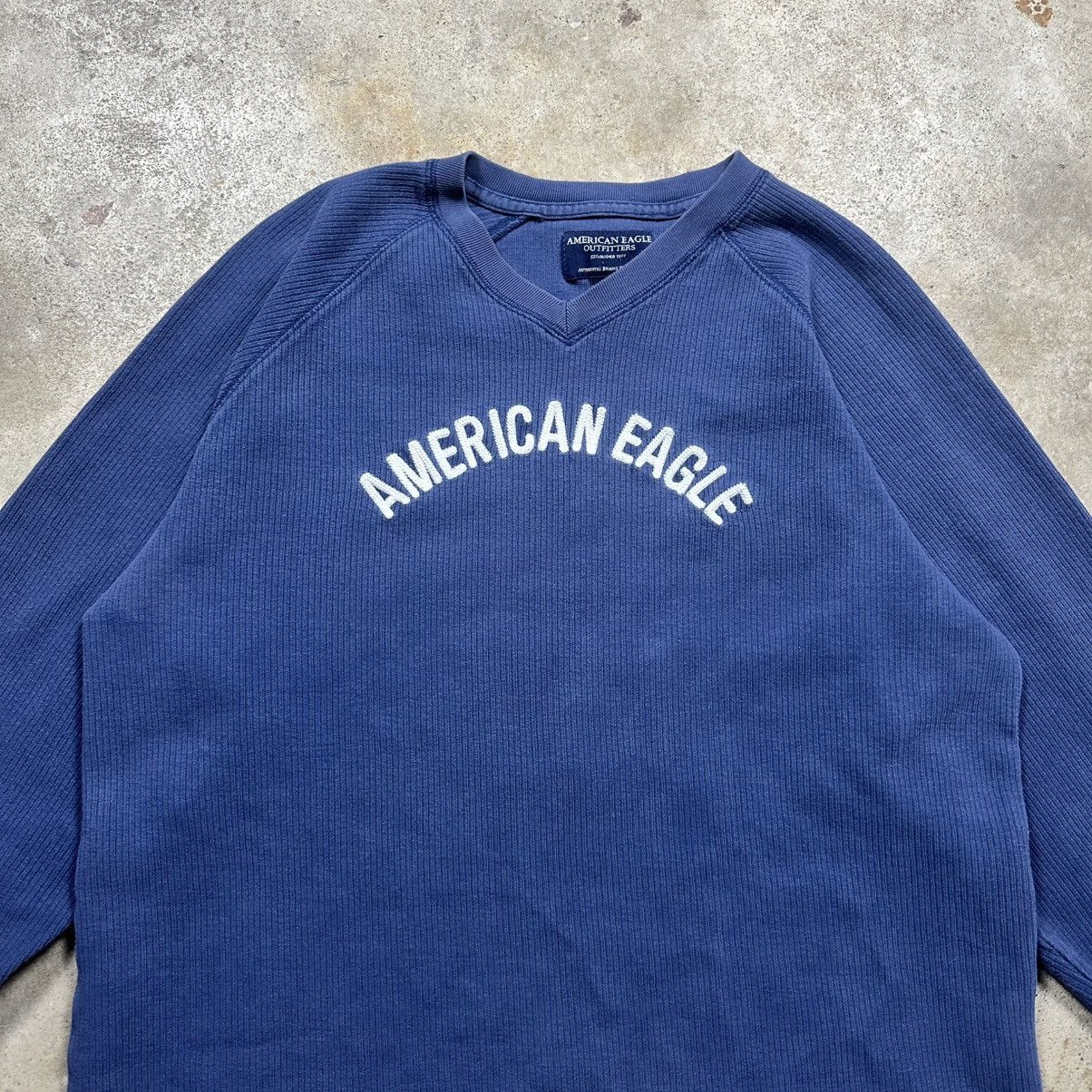 American Eagle Outfitters Vintage Y2K American Eagle Big Logo Spellout Sweater Size S Size US S / EU 44-46 / 1 - 2 Thumbnail