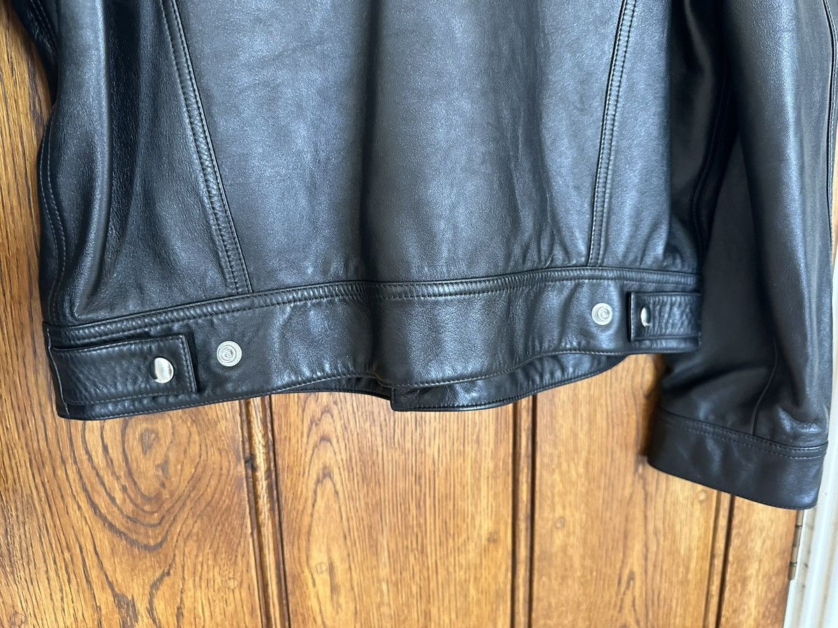 Celine Celine x Hedi leather trucker jacket 50 BNWT Hedi Slimane Size US M / EU 48-50 / 2 - 19 Thumbnail