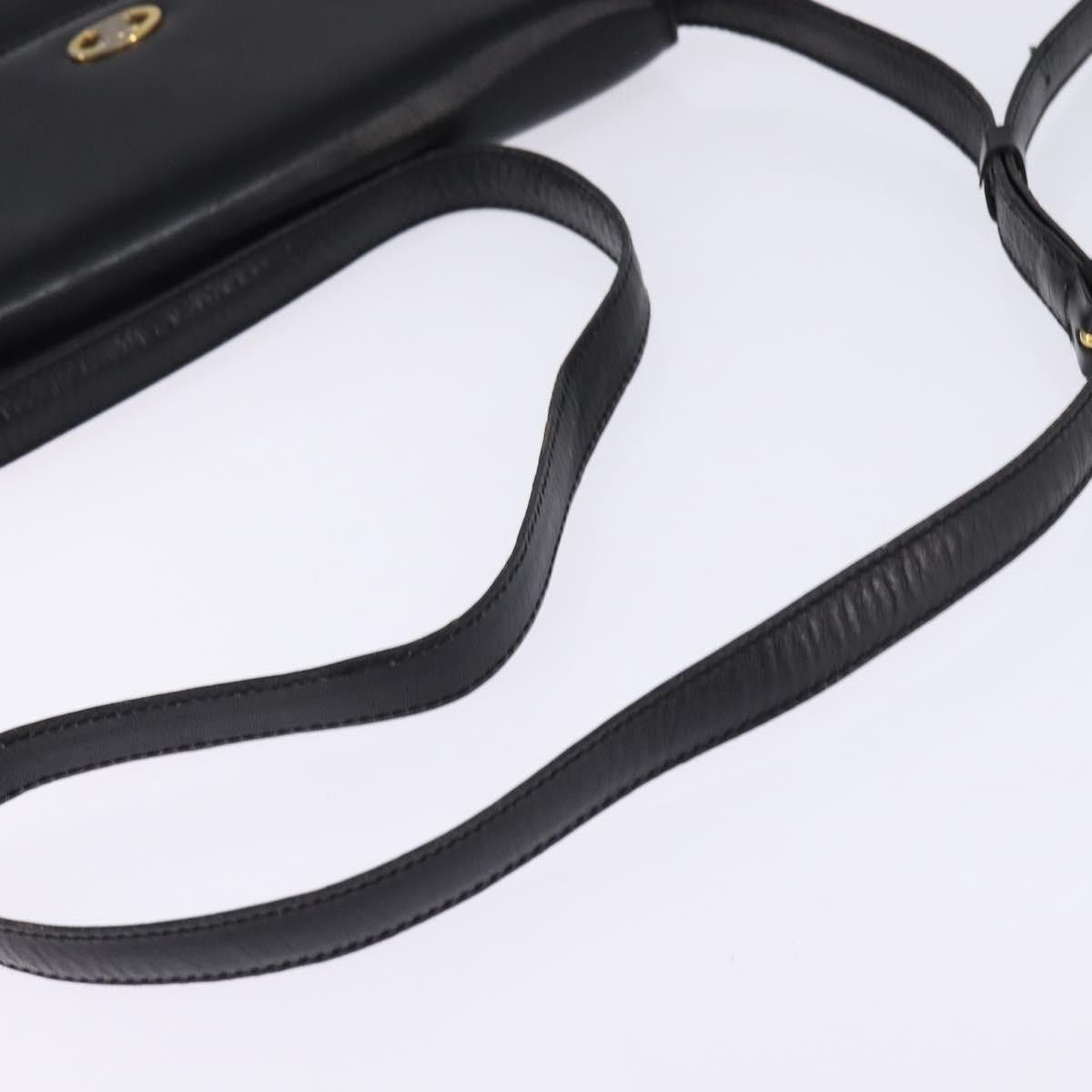 Celine CELINE Shoulder Bag Leather Black Gold Size ONE SIZE - 7 Thumbnail