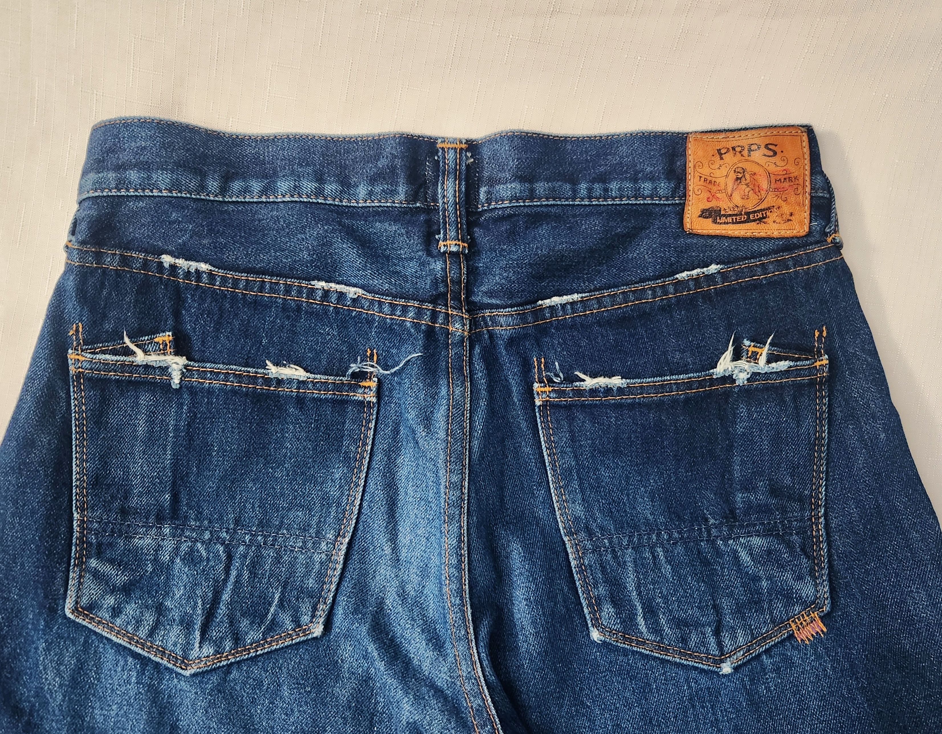 Prps PRPS Limited Edition Rare Japanese Selvedge denim 20 of 109 Size US 31 - 6 Thumbnail