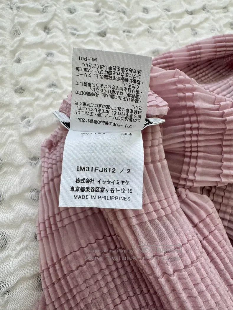 Issey Miyake Issey Miyake Pink Bubble Top Size M / US 6-8 / IT 42-44 - 3 Thumbnail