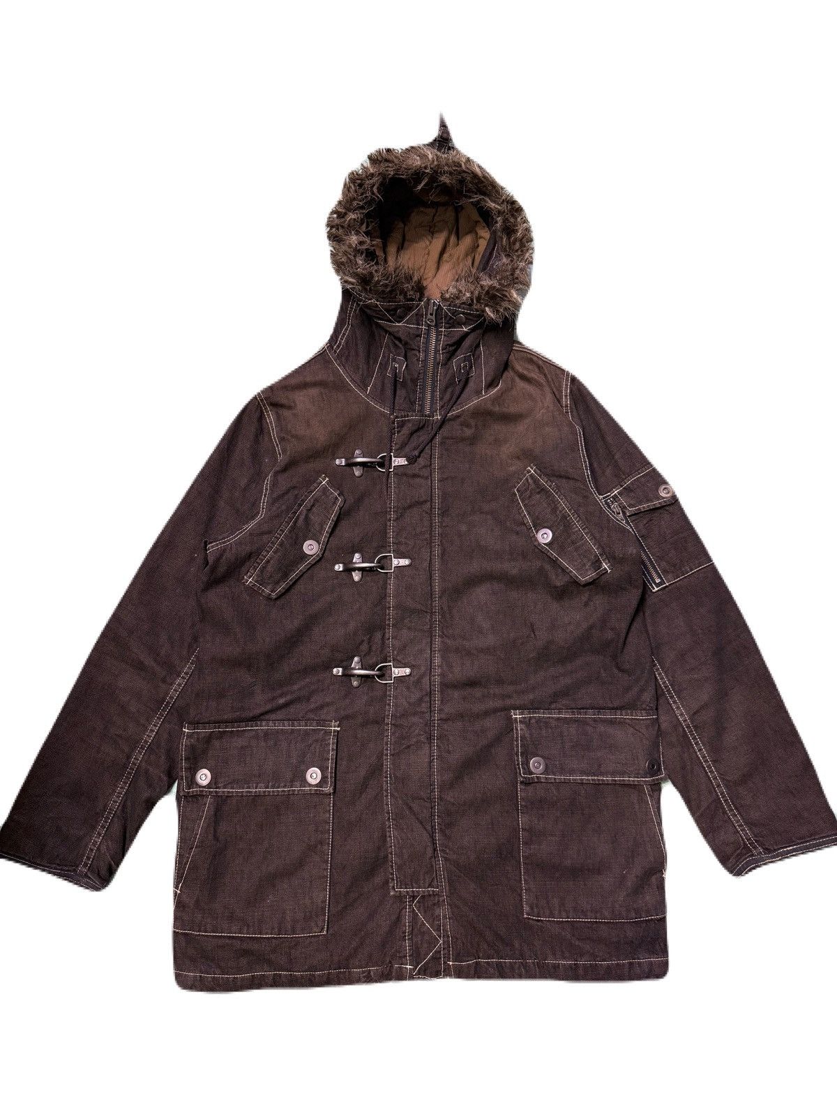 If Six Was Nine Fireman jacket Japanese brand allix design wear Size US XXL / EU 58 / 5 - 1 Thumbnail