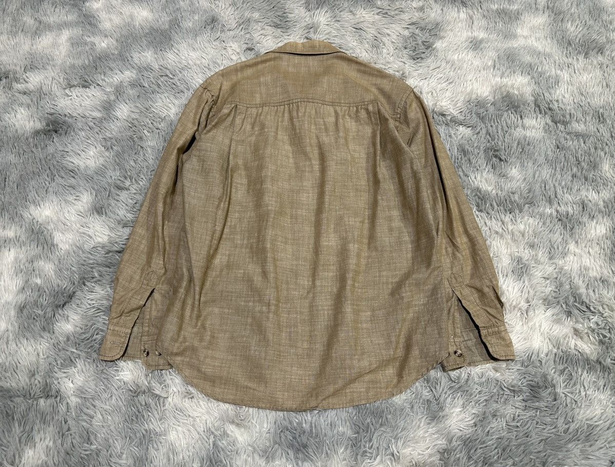 Kansai Yamamoto 🔥Vintage Kansai Jeans Double Pockets Shirt Size US L / EU 52-54 / 3 - 6 Thumbnail