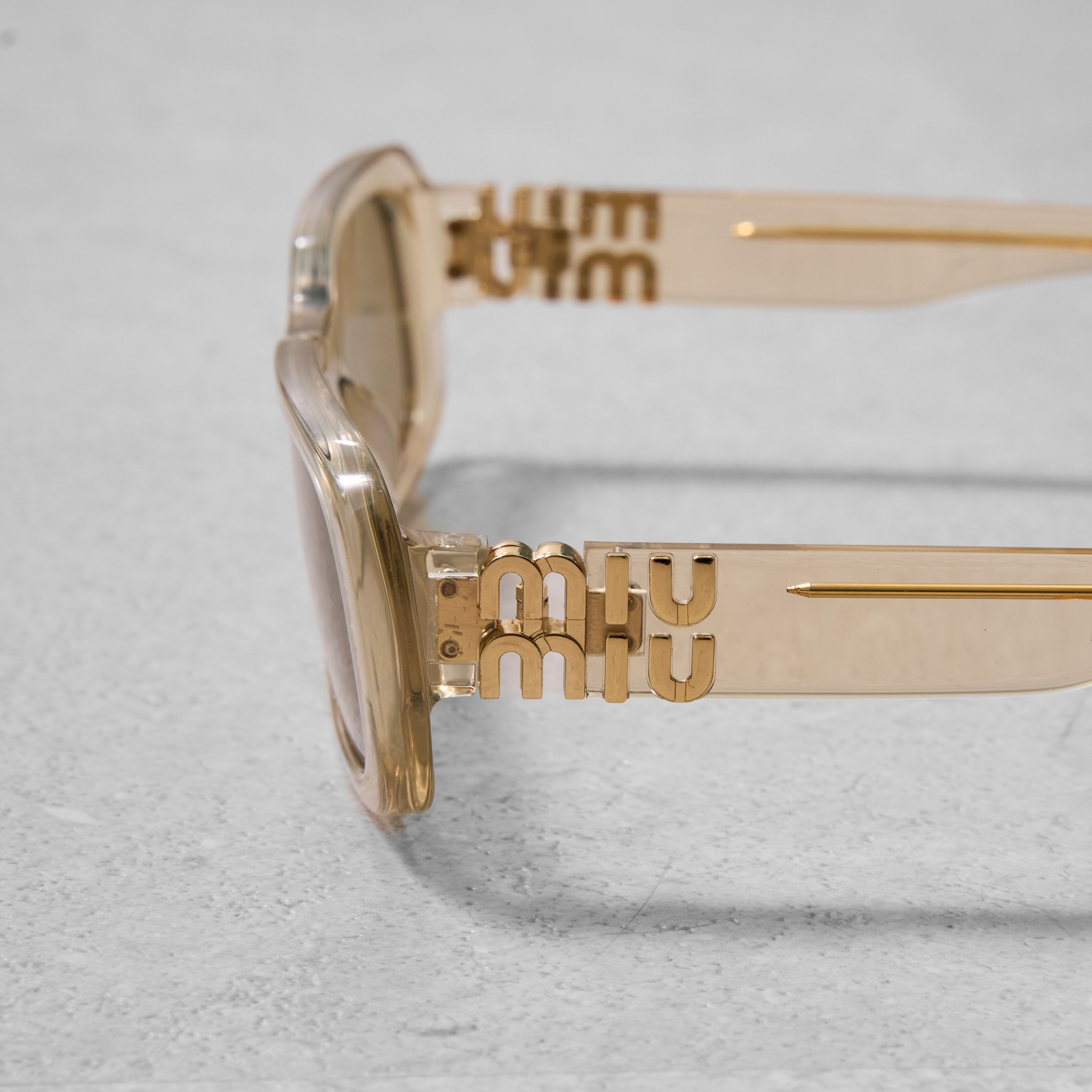 Miu Miu MIU MIU MU 08ZS 11T40F Sunglasses Size ONE SIZE - 5 Thumbnail
