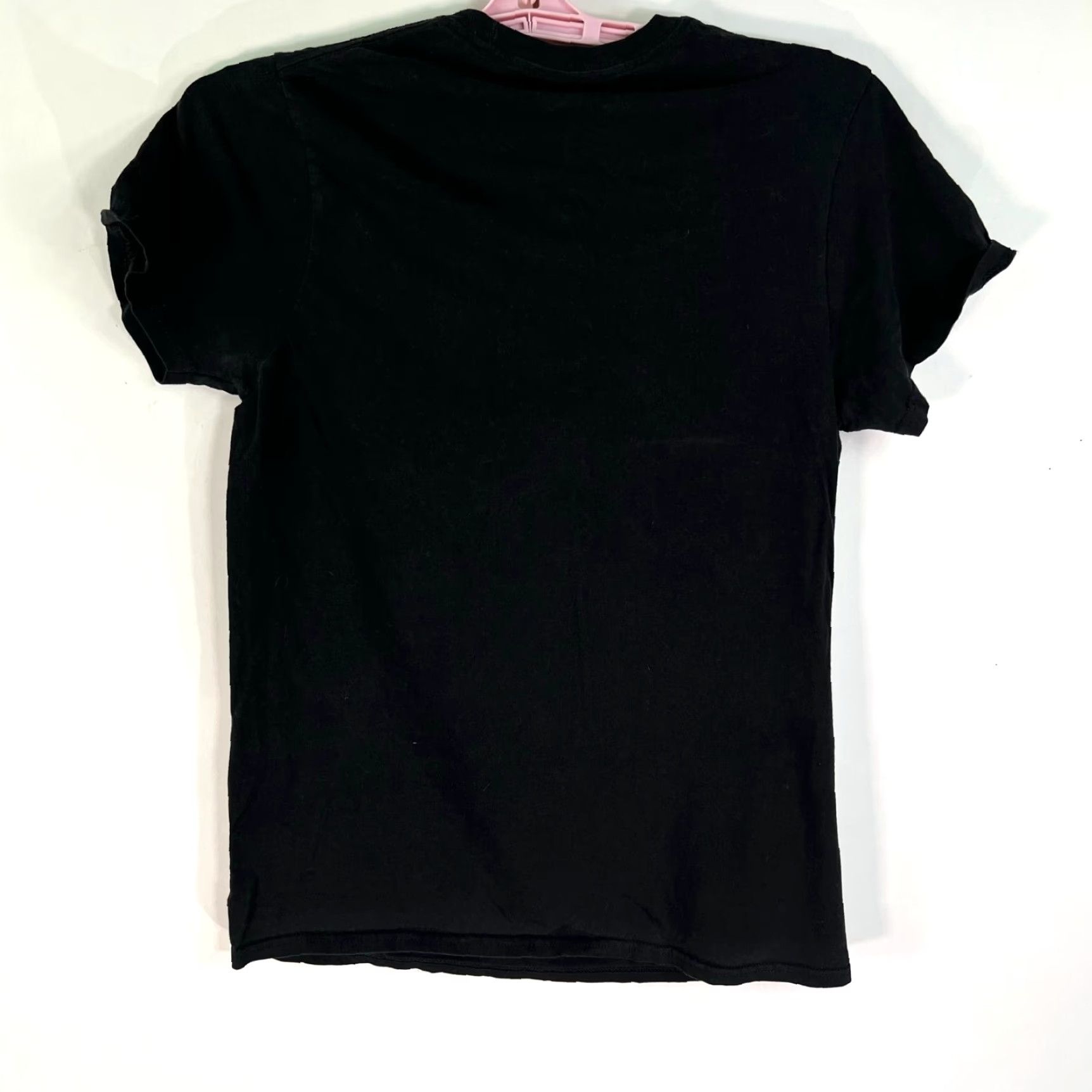 Vintage Demon Slayer T-Shirt - Bioworld - Mens Graphic Tee - Short Sleeve Crew Neck - Black - Size S - Movie Mugen Train Fire Ice Battle - 100% Cotton Size US S / EU 44-46 / 1 - 3 Thumbnail
