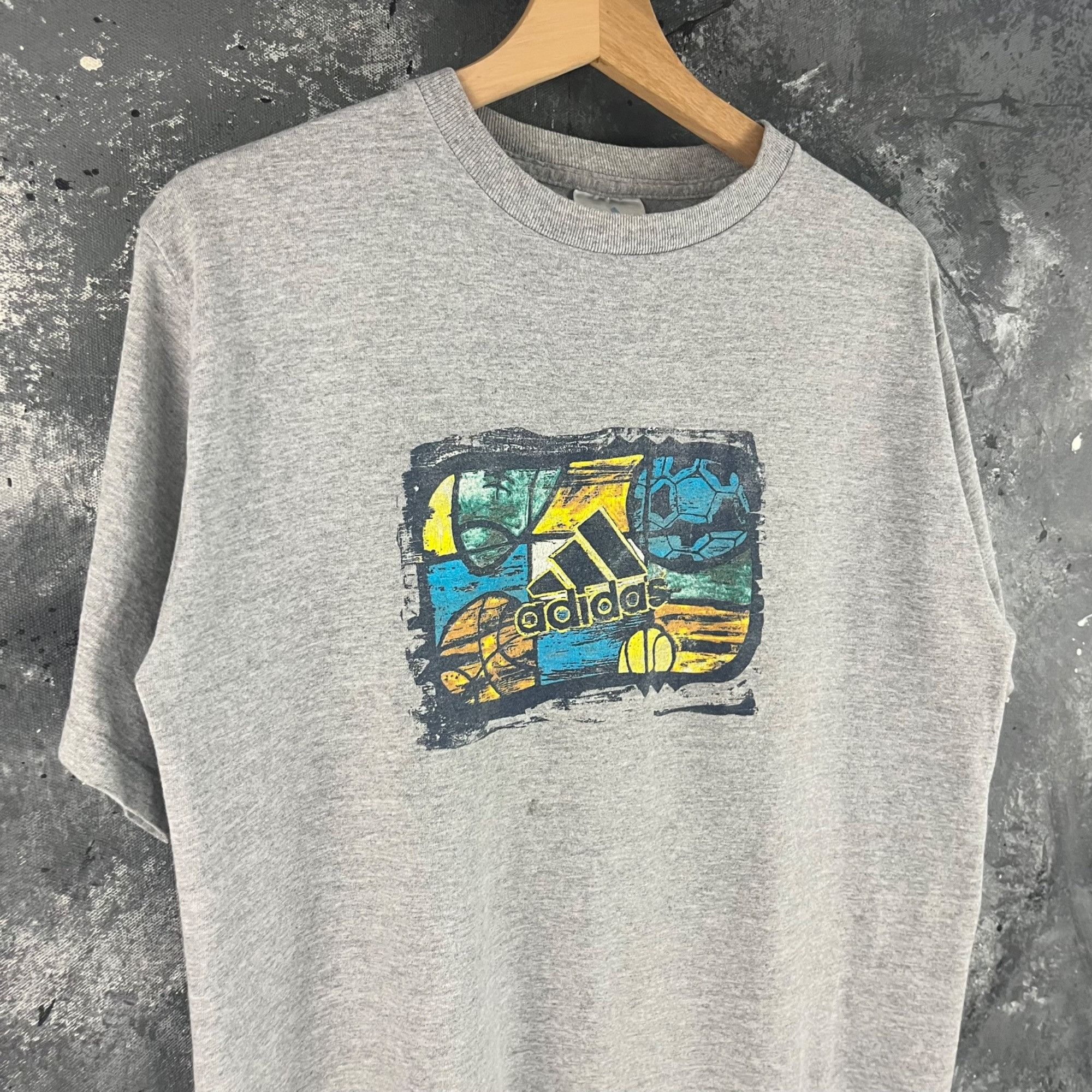 Adidas × Vintage Vintage 90’s Adidas soccer shirt Size US L / EU 52-54 / 3 - 3 Thumbnail