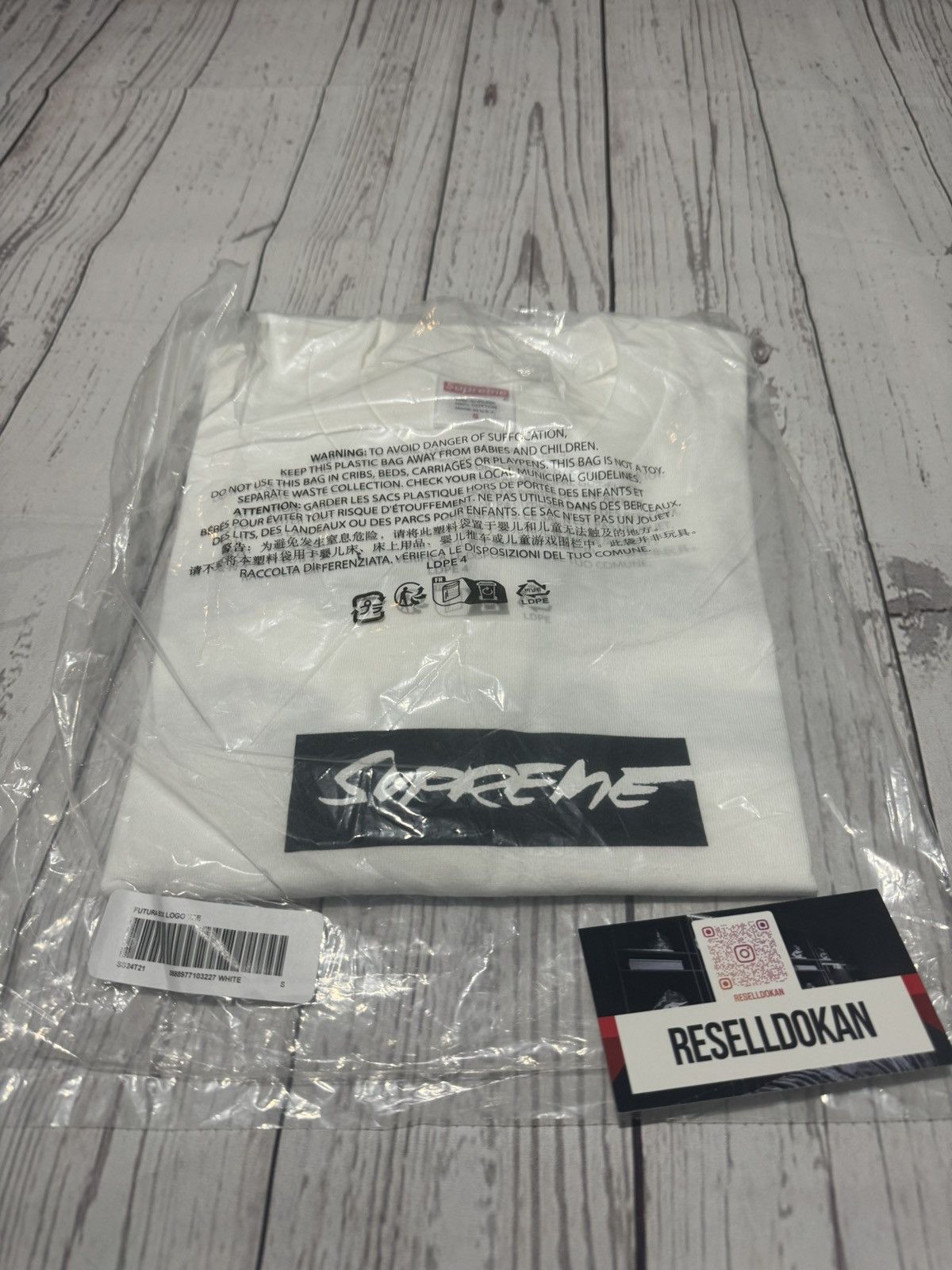 Supreme SUPREME FUTURA BOX LOGO TEE 