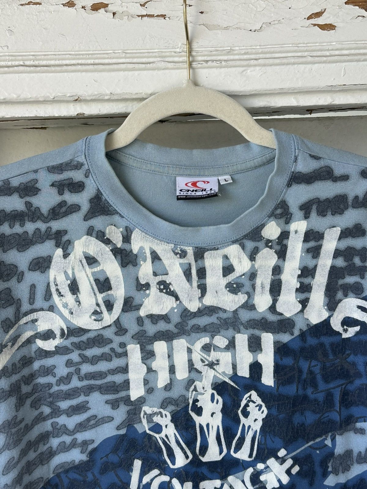 O'Neill Vintage O’Neill Printed T-shirt Size US L / EU 52-54 / 3 - 4 Thumbnail