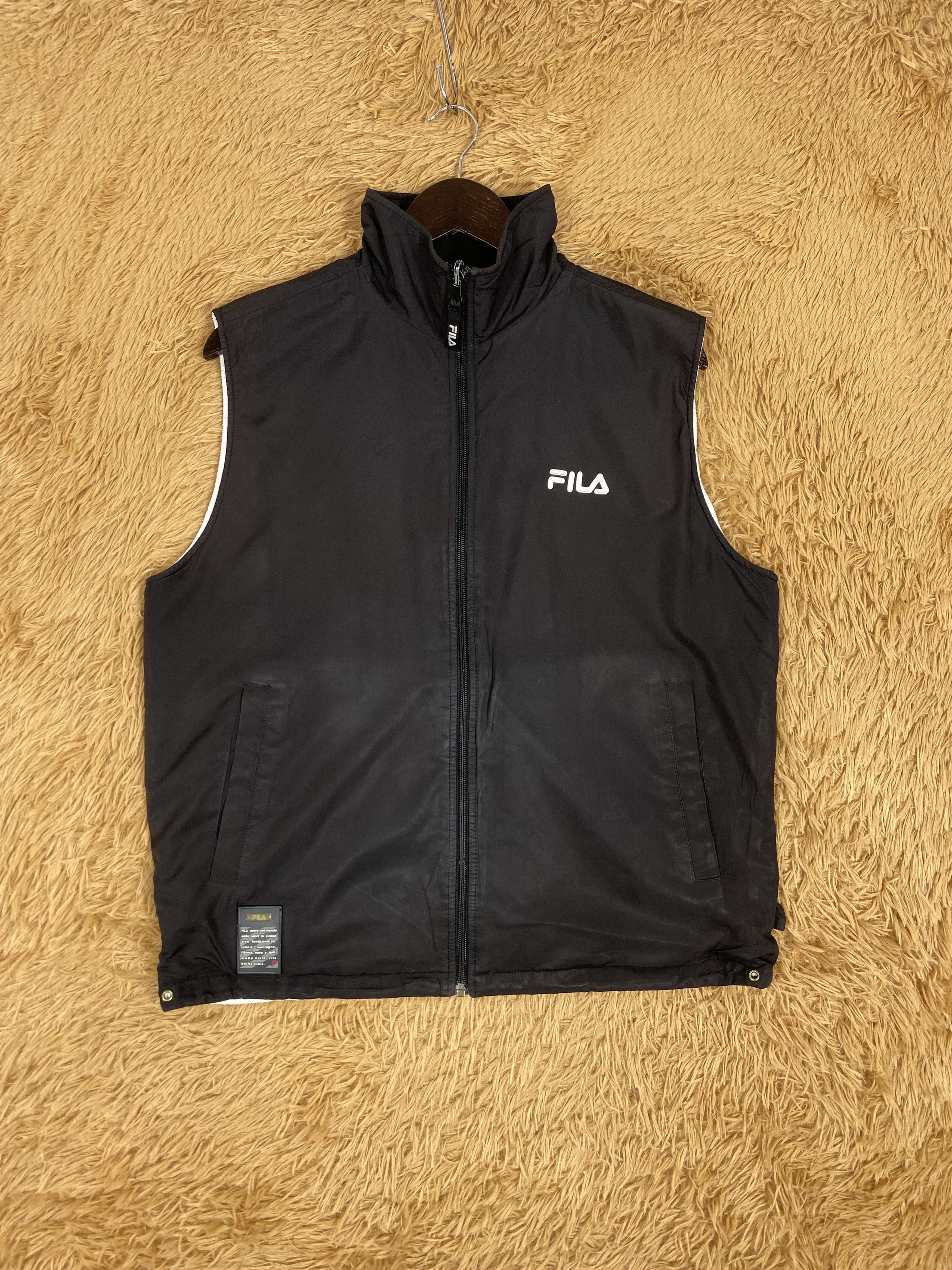 Fila Vintage Fila Fleece Lining Vest Size US M / EU 48-50 / 2 - 1 Thumbnail