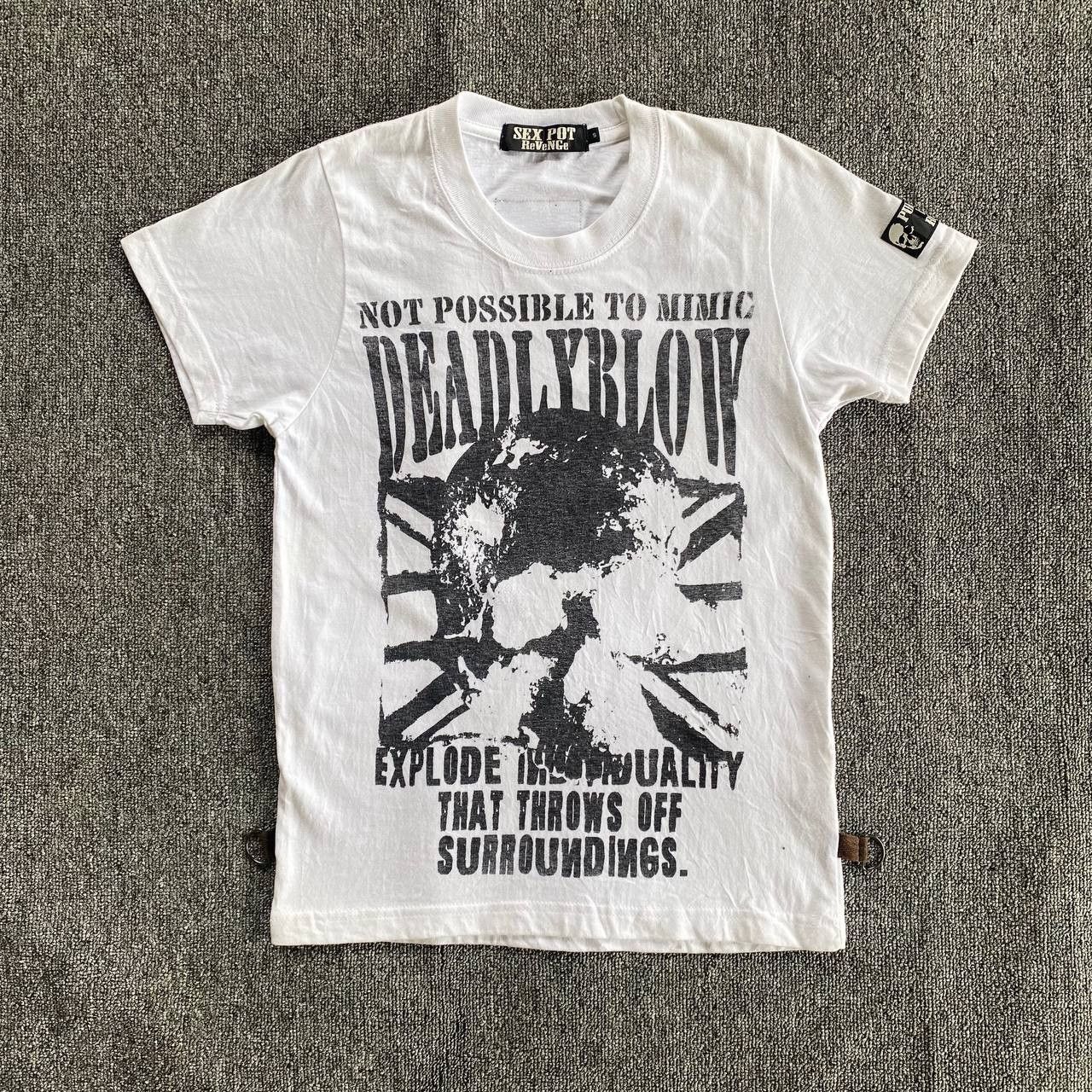 Revenge × Seditionaries SEX POT REVENGE SKULL DEADLY BLOW PUNK POWER BY THE ROADSIDE Size US S / EU 44-46 / 1 - 8 Thumbnail