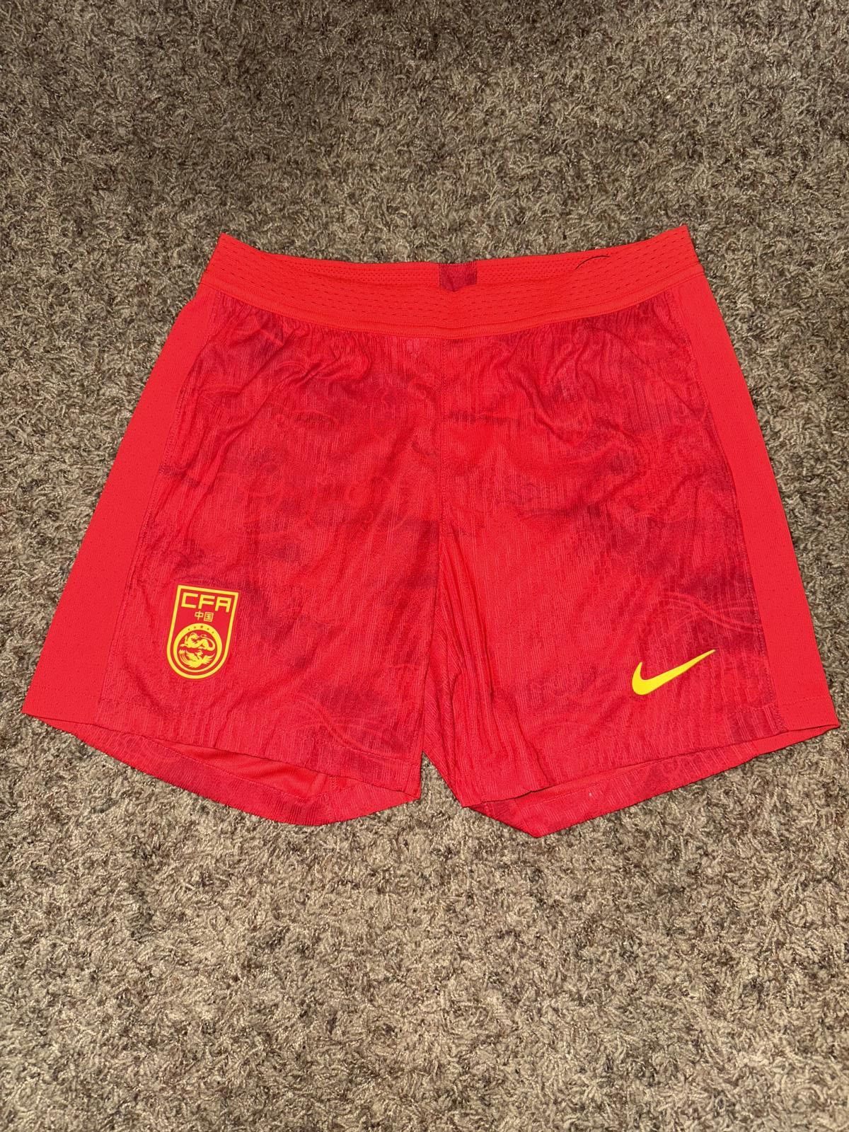 Nike Nike Women’s Soccer China CFA Match Rare National Team Shorts Sample Size 36" / US 14 / IT 50 - 1 Thumbnail