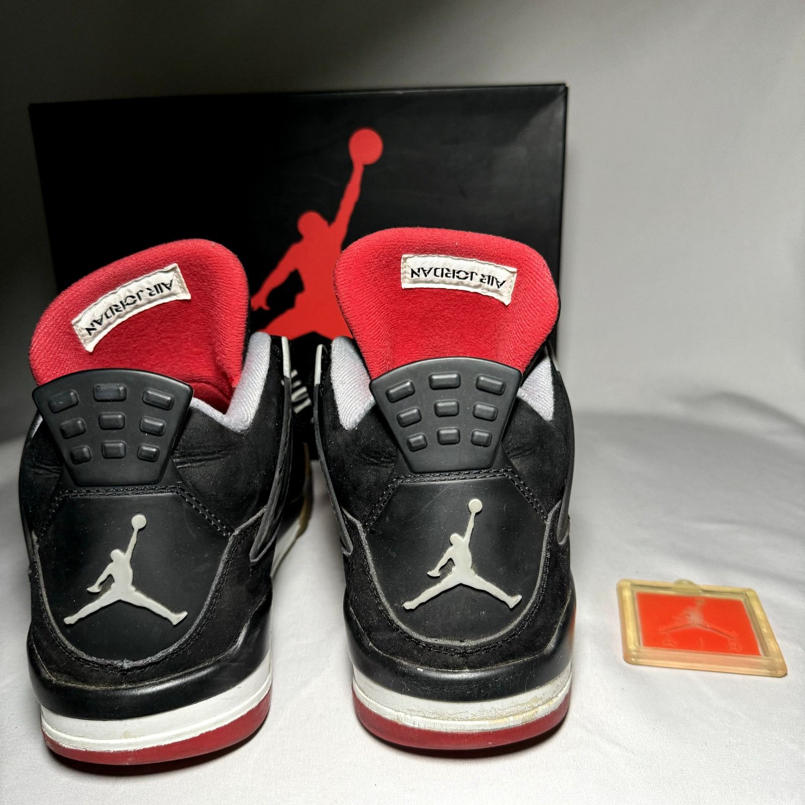 Jordan Brand × Nike Size 10 - Nike Air Jordan 4 Retro Bred 2012 Men's Shoes Size US 10 / EU 43 - 7 Thumbnail