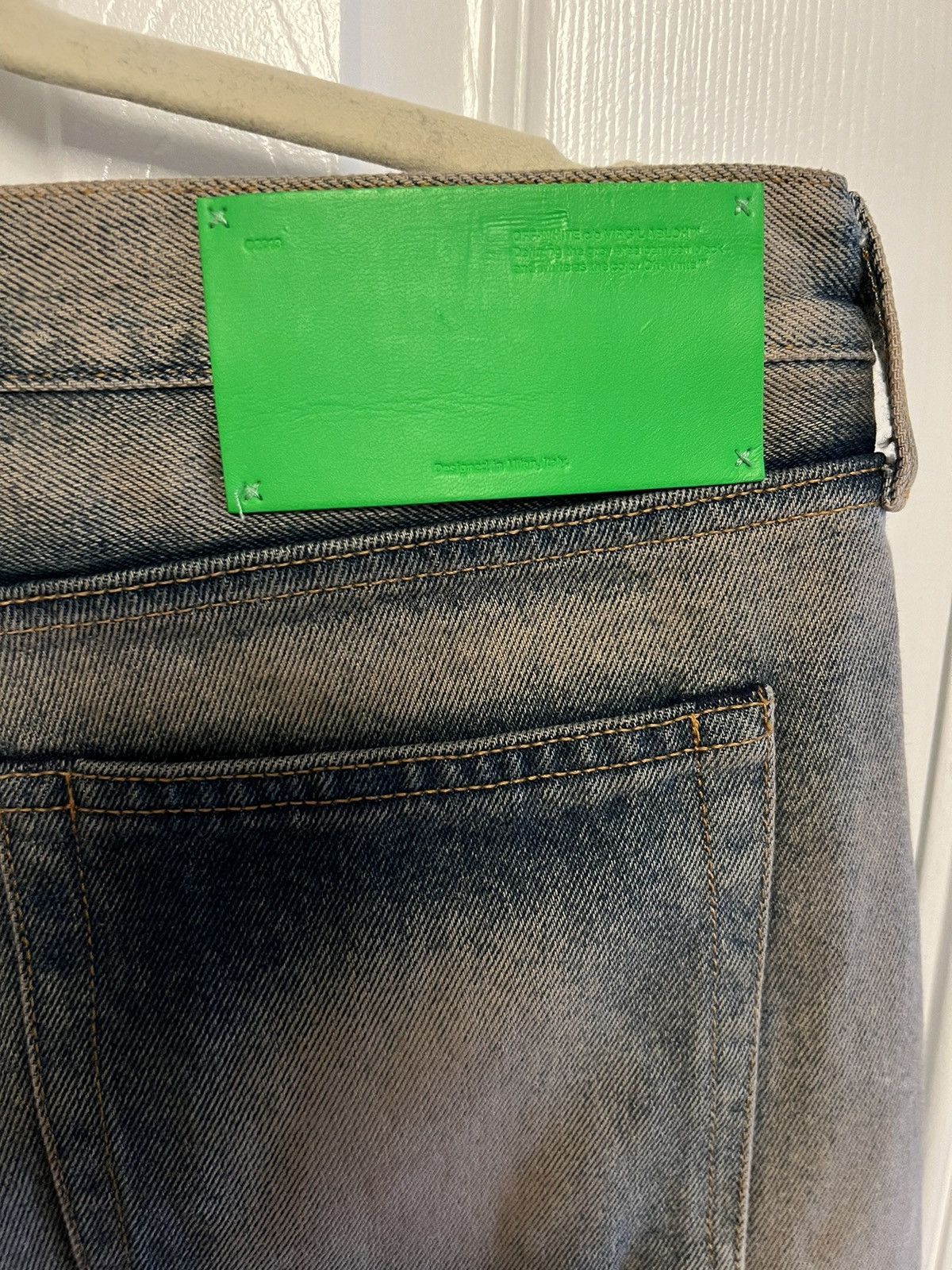 Off-White Off-White Diag Multi-Logo Jeans Brand New w Tags Size US 32 / EU 48 - 9 Thumbnail