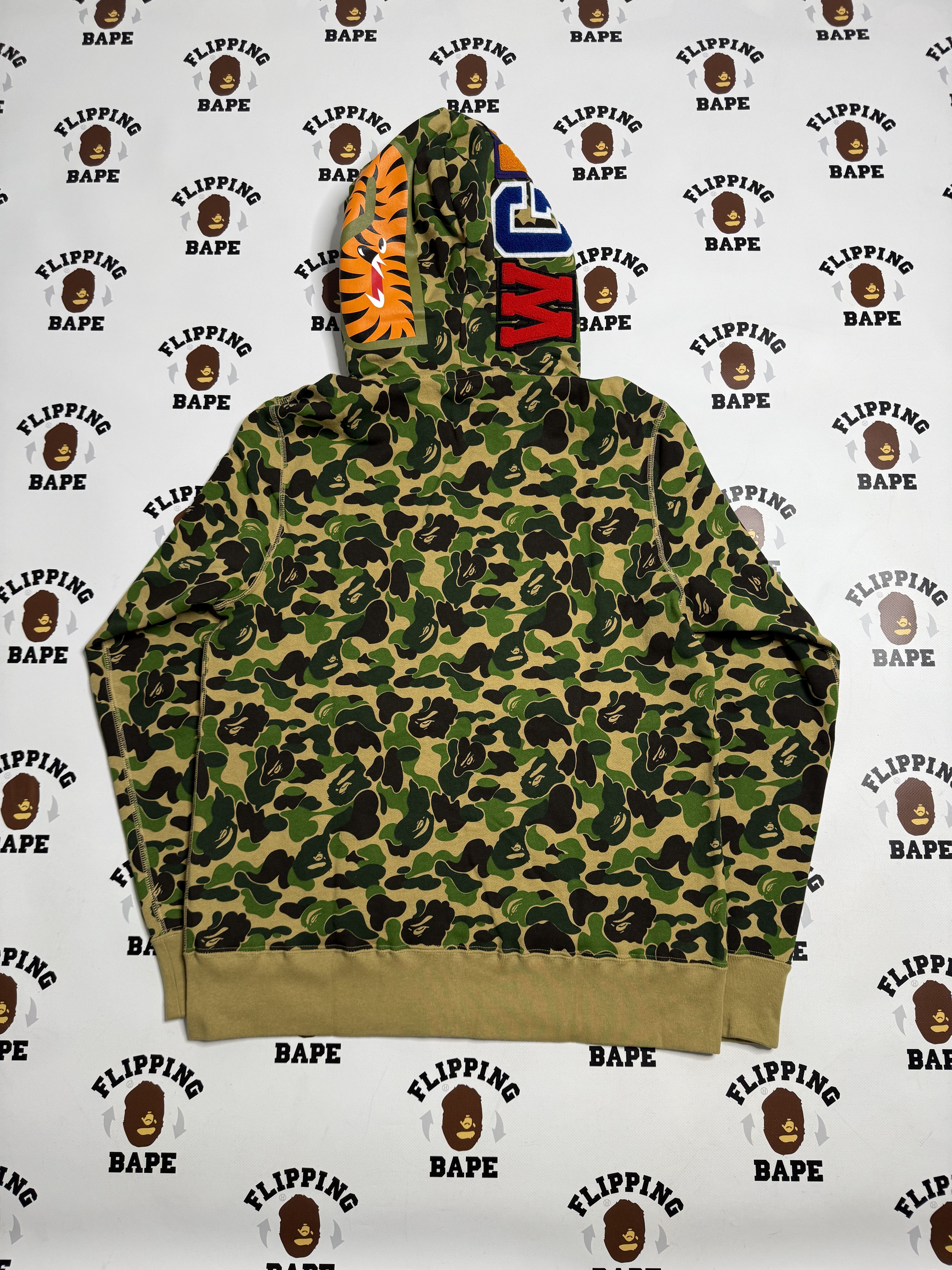 Bape BAPE ABC CAMO DOUBLE SHARK FULL ZIP HOODIE Size US S / EU 44-46 / 1 - 8 Thumbnail