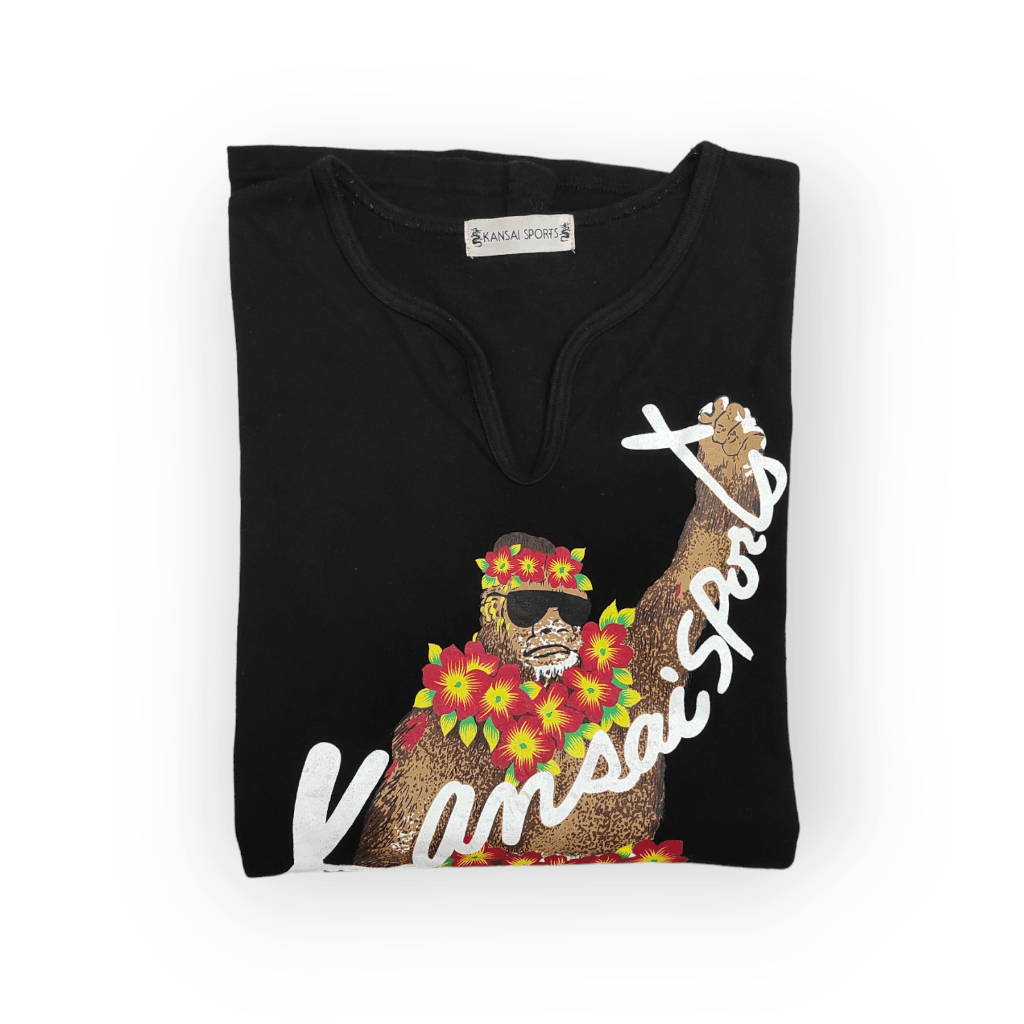 Kansai Yamamoto Archive 90's KANSAI SPORTS OVP short sleeve dress T shirt Size L / US 10 / IT 46 - 10 Thumbnail