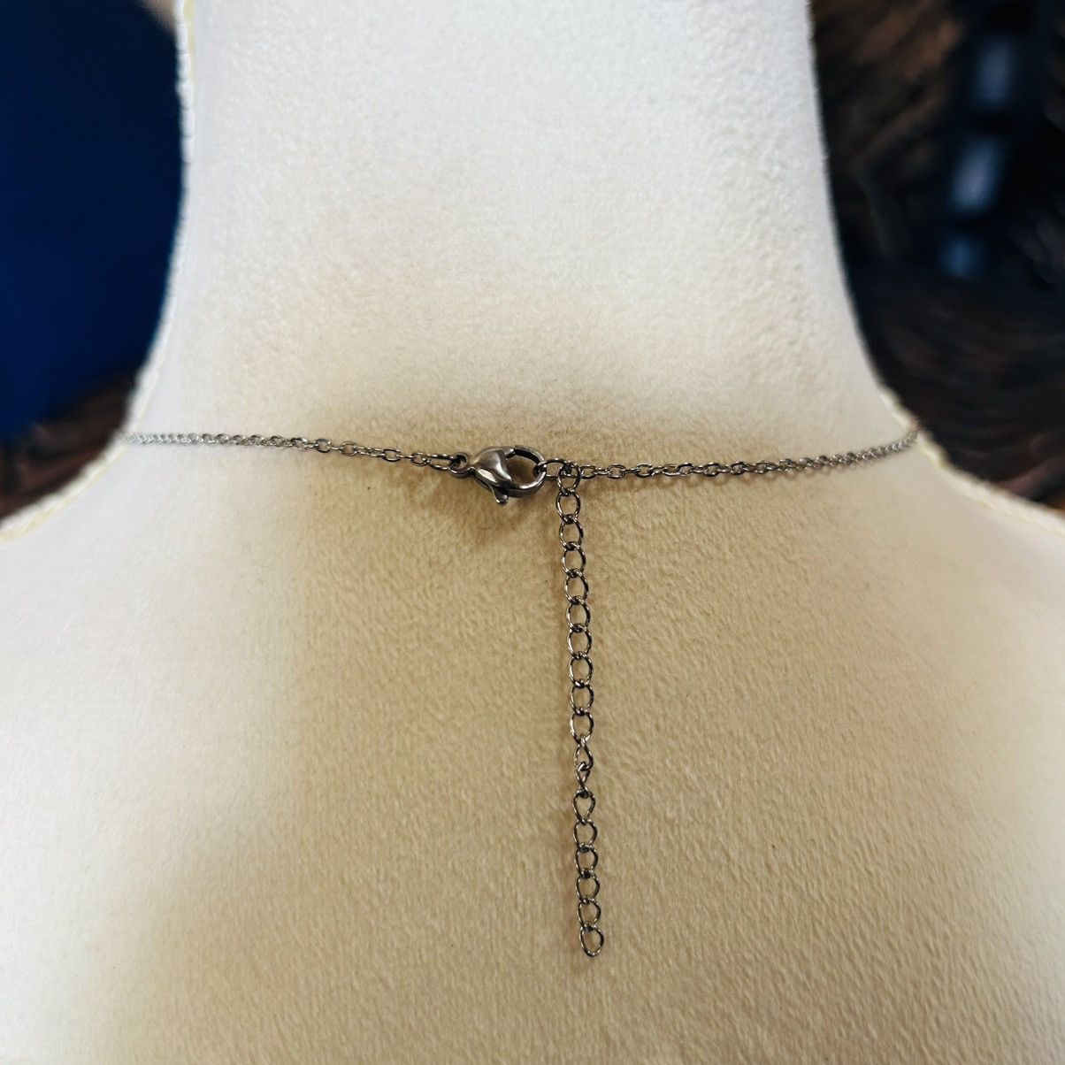 Handmade Handcrafted vintage Fossil pendant on chain necklace Size ONE SIZE - 4 Thumbnail