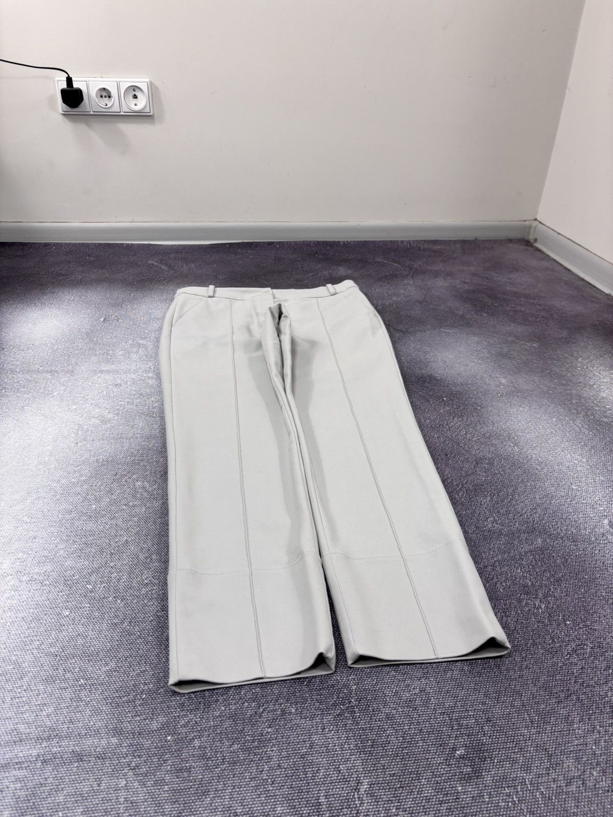Annette Gortz Annette Gortz Women’s Cotton Nylon Blend Pants Trousers Size 30" / US 8 / IT 44 - 3 Thumbnail