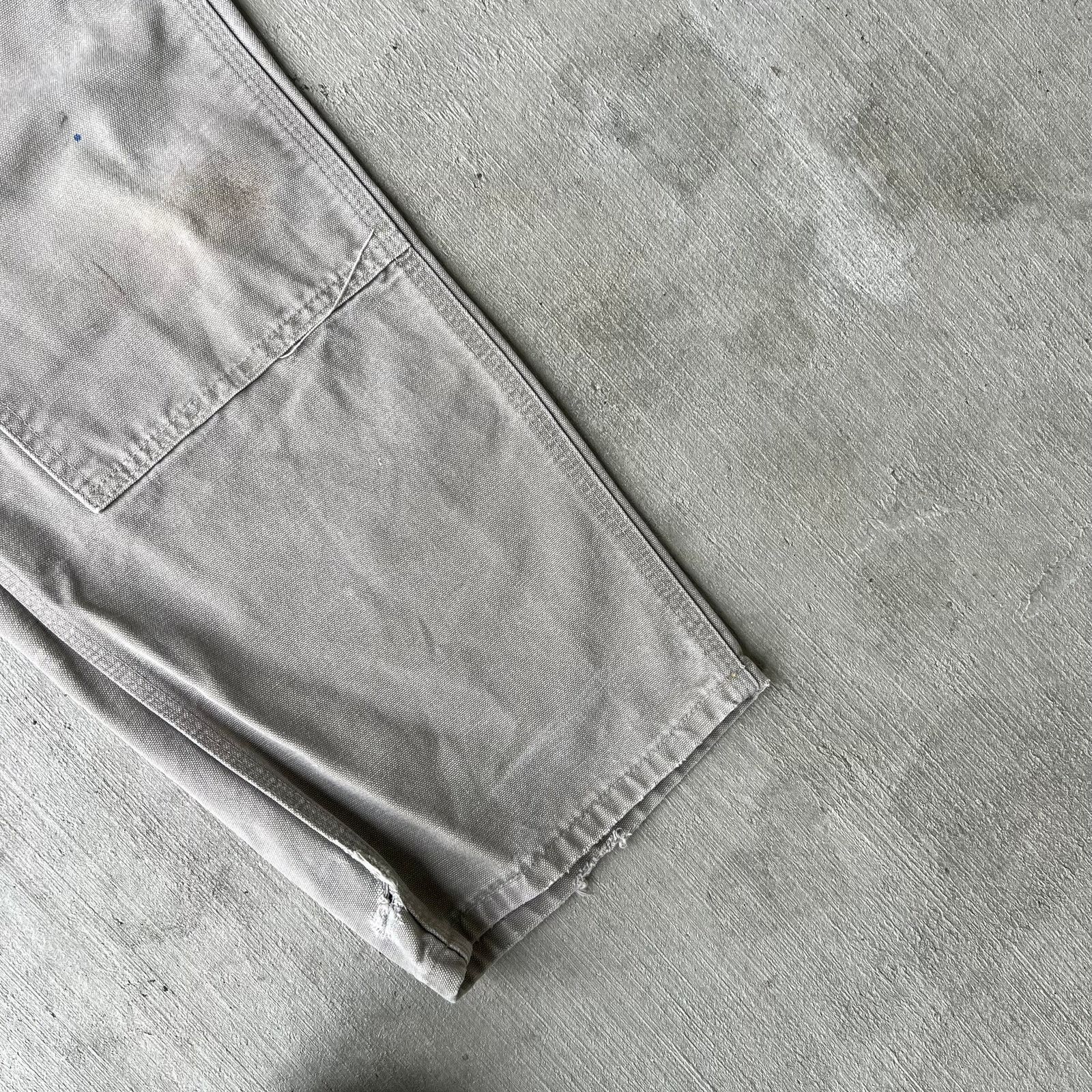 Carhartt × Vintage Carhartt DES gray double knee work wear carpenter pants Size US 33 - 11 Thumbnail