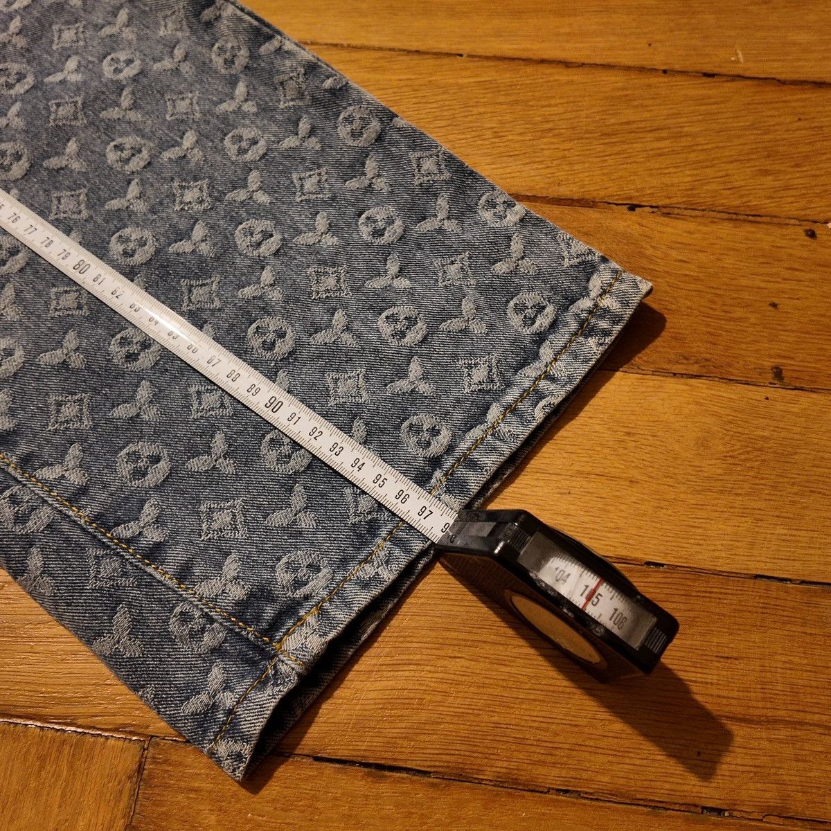 Other Monogram Jeans W32/33 Y2K Denim Size US 31 - 6 Thumbnail
