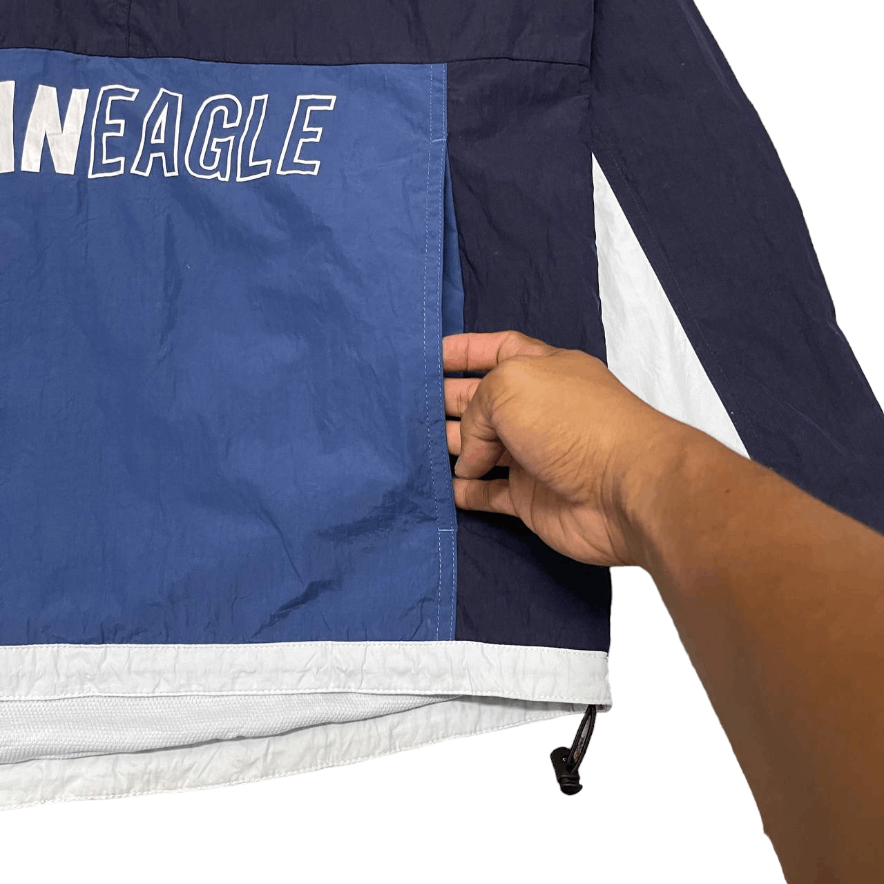 American Eagle Outfitters Vintage American Eagle Anorak Hooded Jacket Size US L / EU 52-54 / 3 - 4 Thumbnail