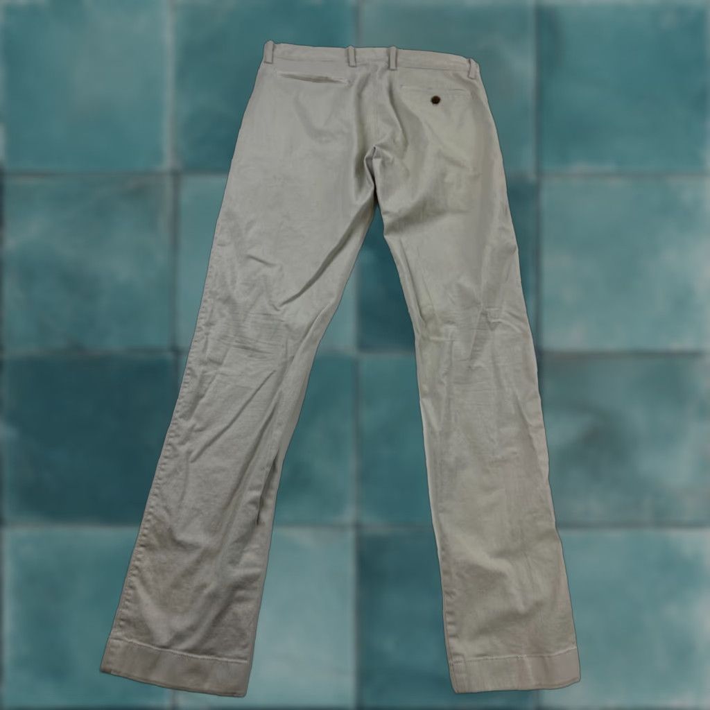 J.Crew J.Crew Pants Mens 32x34 Gray Slim Straight Leg Chino Slash Pocket Casual Button Closure Cotton Size US 32 / EU 48 - 1 Thumbnail