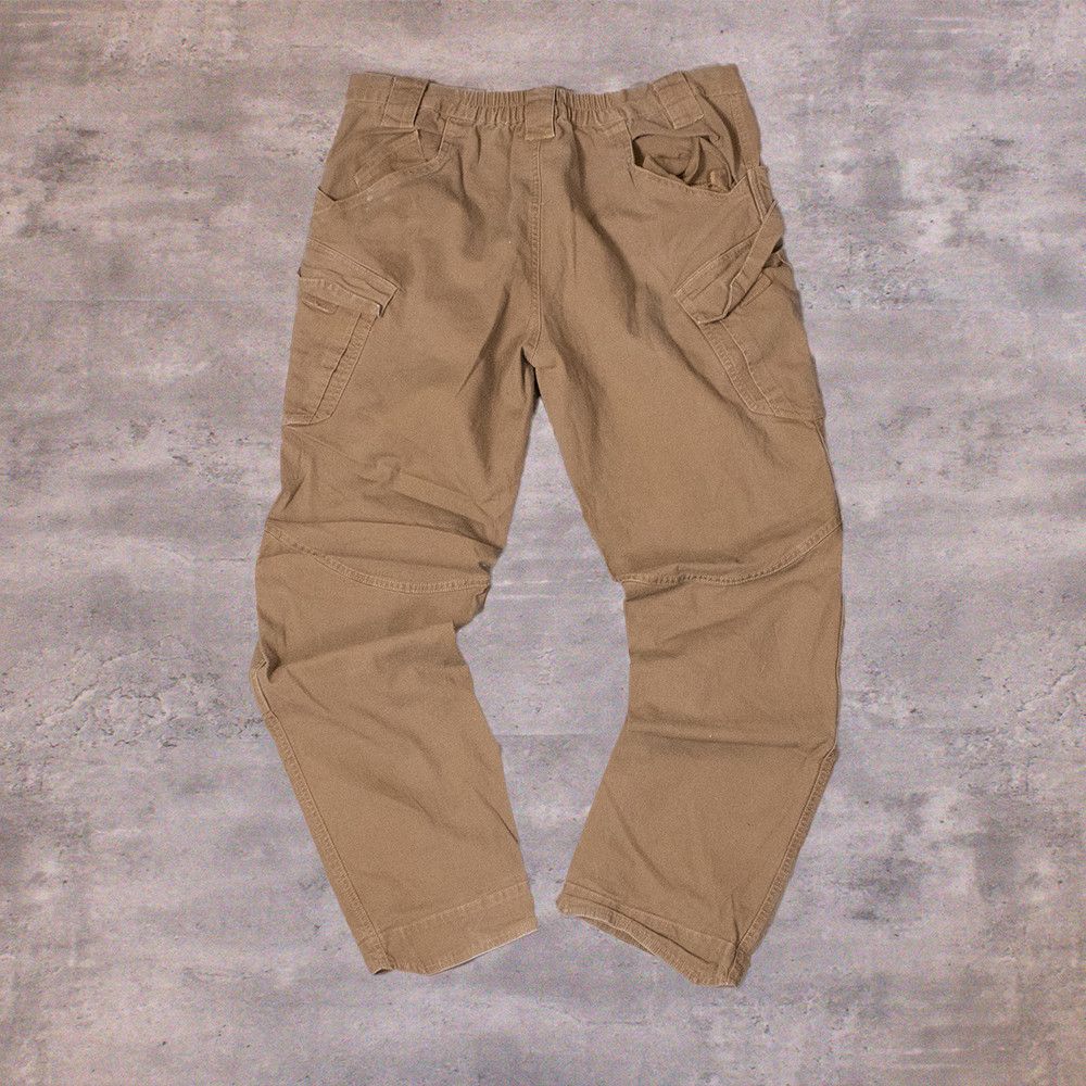 Japanese Brand × Vintage Tactical Angle Cargo Y2K Style Straight Fit Baggy Pant's Size US 32 / EU 48 - 2 Thumbnail