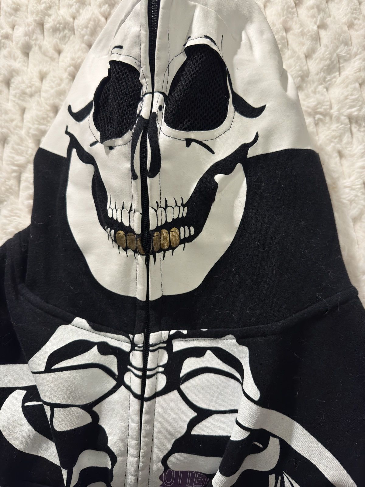 LRG Lrg dead serious skeleton hoodie Size US XL / EU 56 / 4 - 3 Thumbnail
