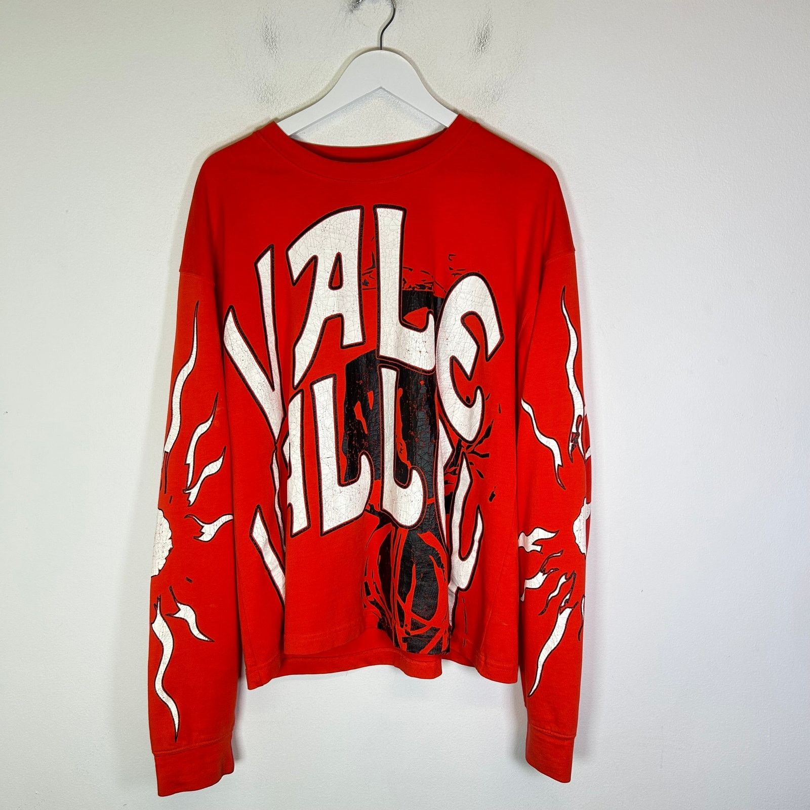 Vale Vale Orange Valley Flame Longsleeve Size US L / EU 52-54 / 3 - 1 Thumbnail