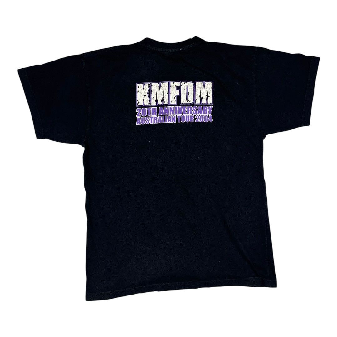 Band Tees Original vintage KMFDM – 20th Anniversary Aus Tour 2004 Size US L / EU 52-54 / 3 - 2 Thumbnail