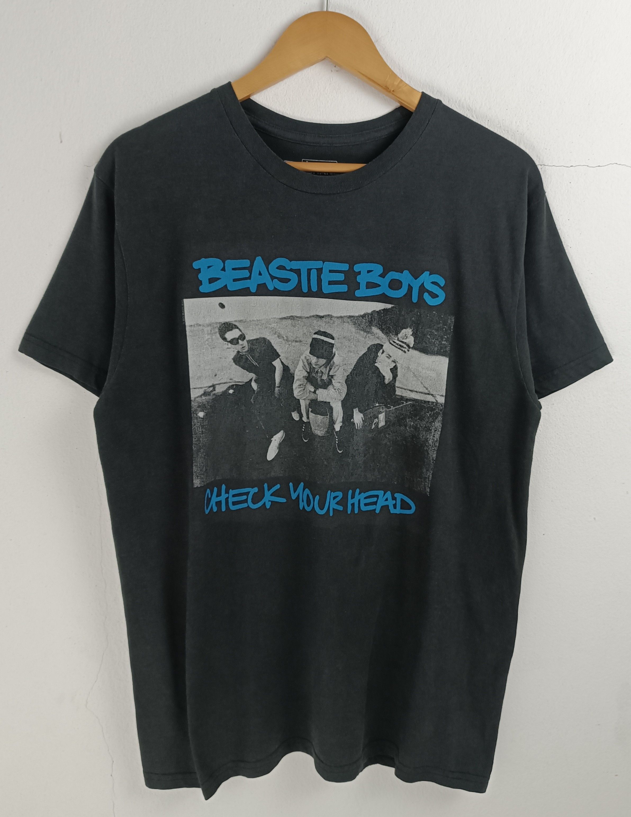 Band Tees VINTAGE BEASTIE BOYS CHECK YOUR HEAD FADED TEE Size US L / EU 52-54 / 3 - 3 Thumbnail