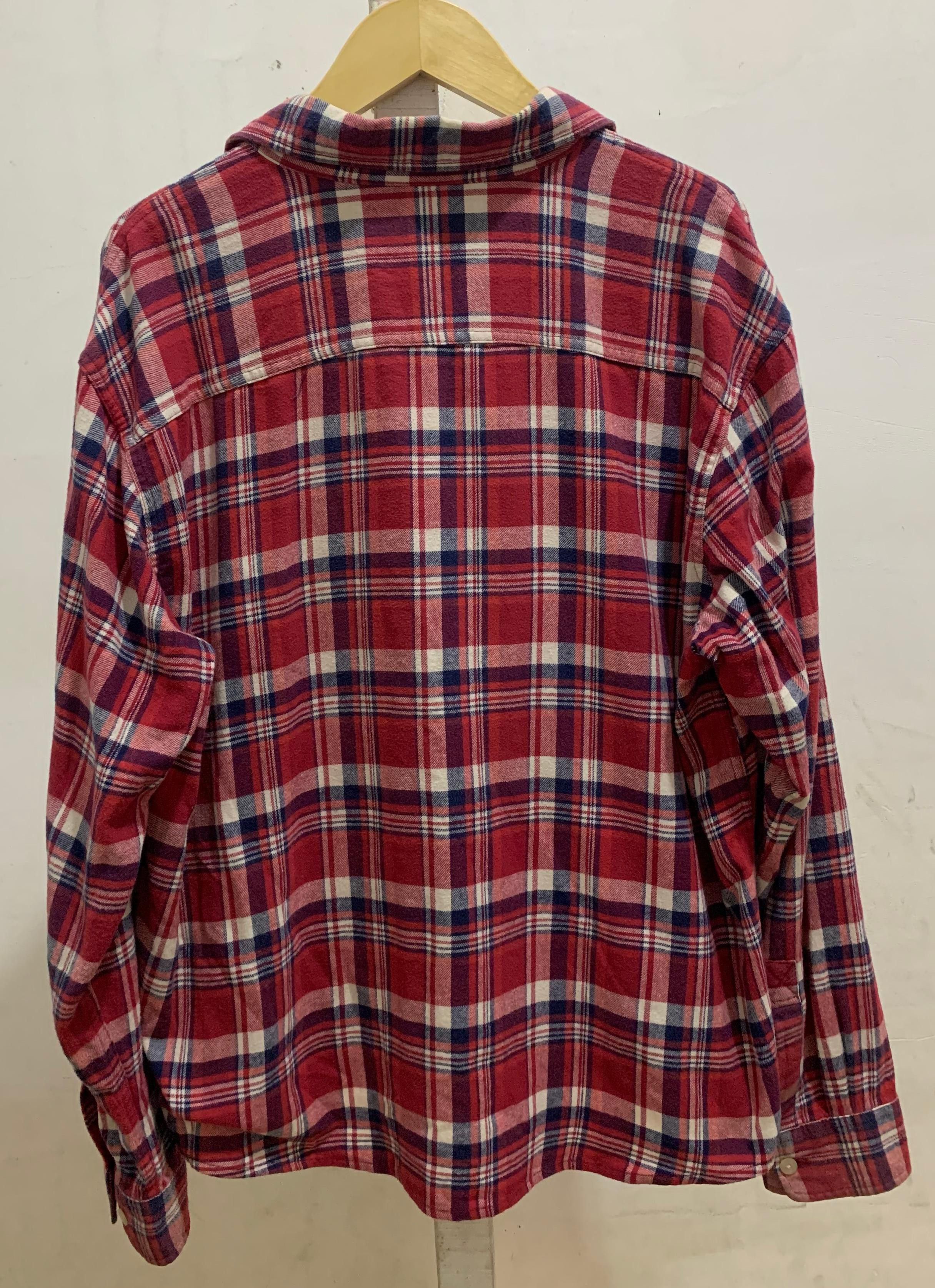 Other Men's Shirt GERRY COSBY FLANNEL SHIRT (Made USA) Size US XXL / EU 58 / 5 - 2 Thumbnail