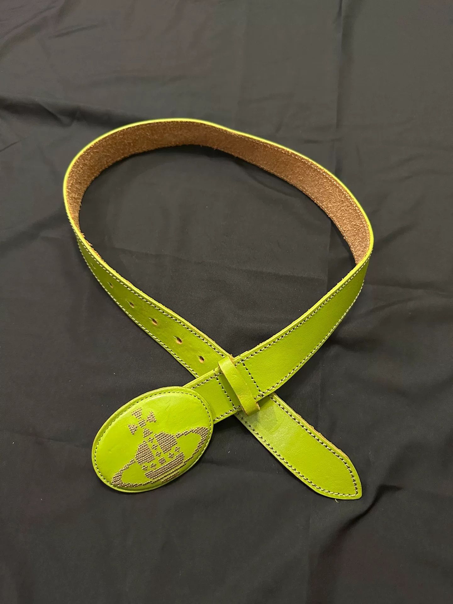 Vivienne Westwood vintage vivienne westwood green planet belt Size ONE SIZE - 1 Thumbnail