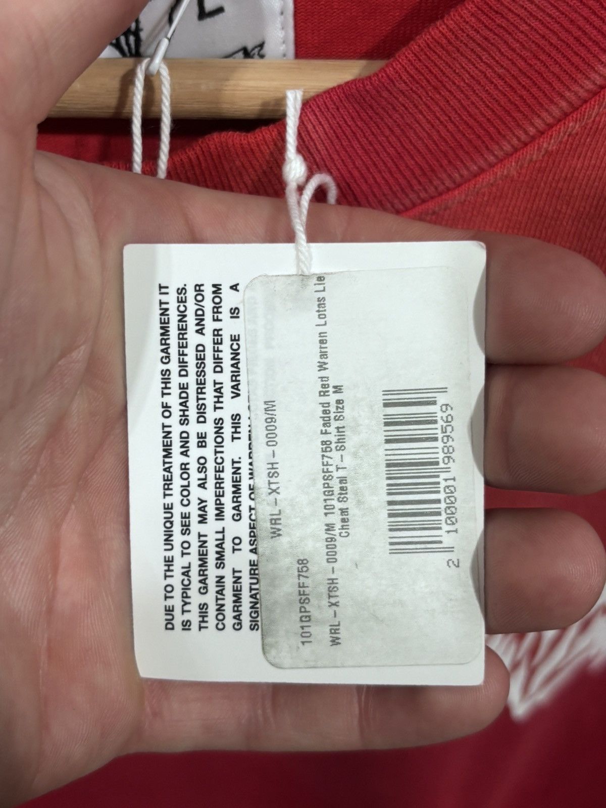 Warren Lotas Warren Lotas Lie Cheat Steal Tee Size US M / EU 48-50 / 2 - 5 Thumbnail