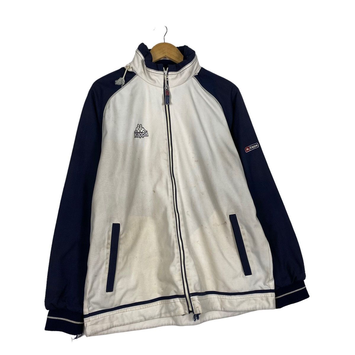 Japanese Brand Vintage 90s Kappa Small Logo Zipper Jacket Size US M / EU 48-50 / 2 - 3 Thumbnail