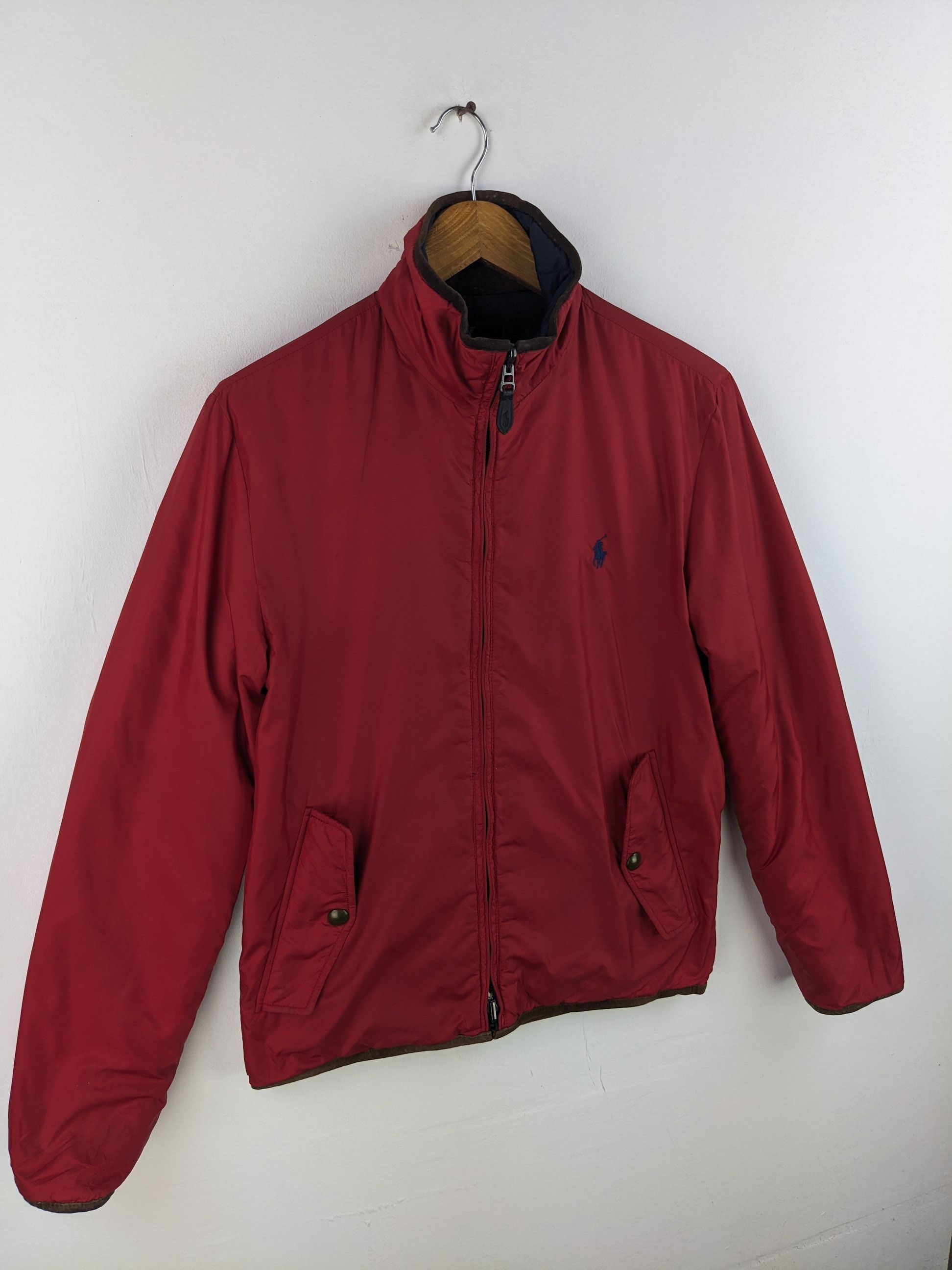Polo Ralph Lauren × Ralph Lauren × Vintage Vintage Polo Ralph Lauren Quilted Jacket Reversible Size US S / EU 44-46 / 1 - 8 Thumbnail