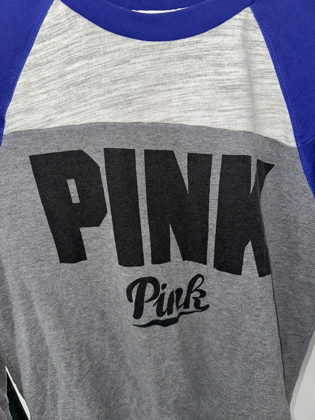 Victoria's Secret Y2K Pink Victoria Secret varsity crew french terry cloth Size S / US 4 / IT 40 - 3 Thumbnail