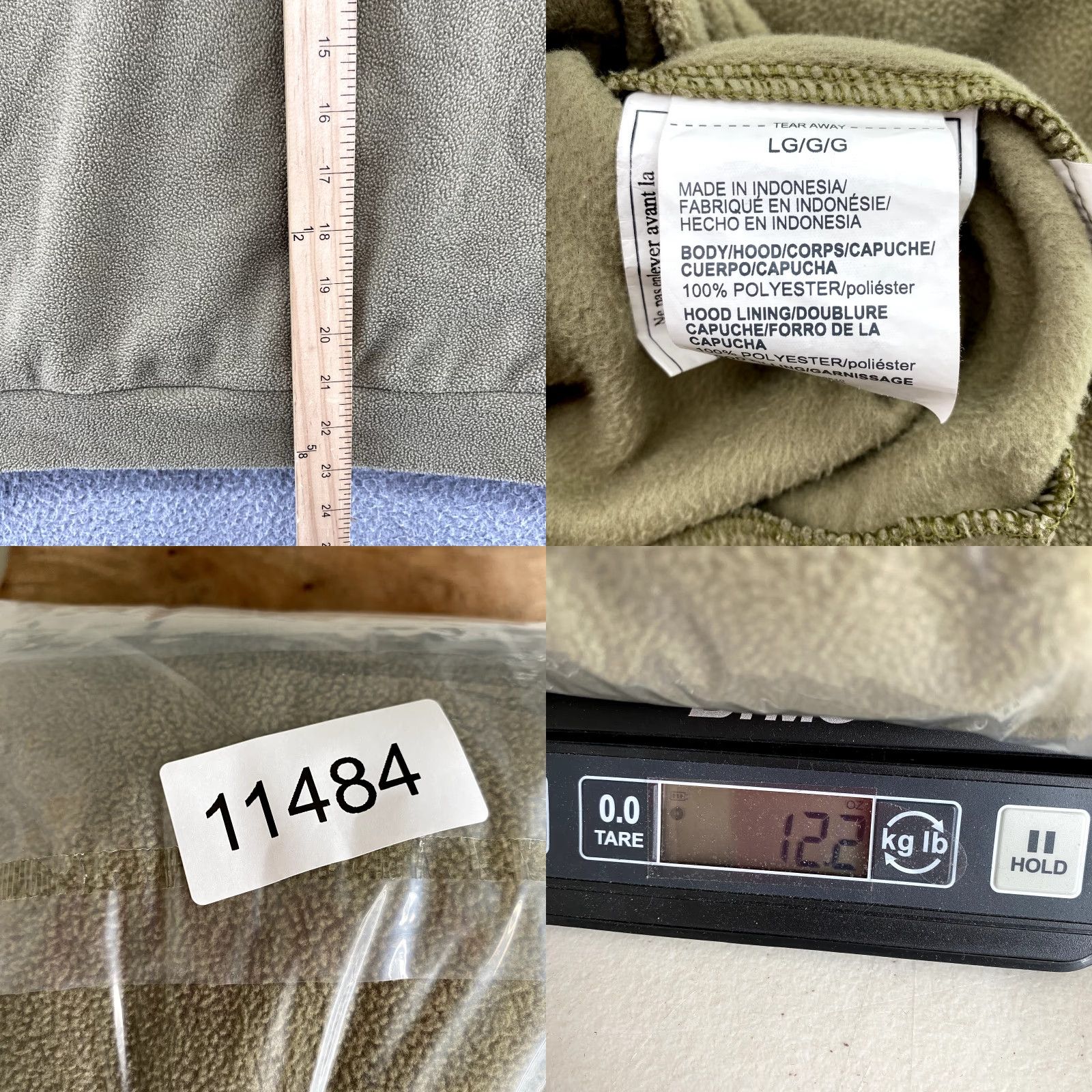 Under Armour Under Armour Storm Hoodie Women's Large Military Green Polar Fleece Athleisure Size L / US 10 / IT 46 - 8 Thumbnail