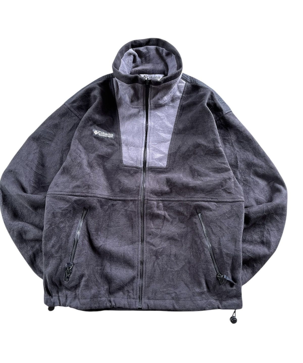 Columbia × Vintage 🔥Vintage Columbia Zipper Fleece Sweter 90s Size US L / EU 52-54 / 3 - 1 Thumbnail