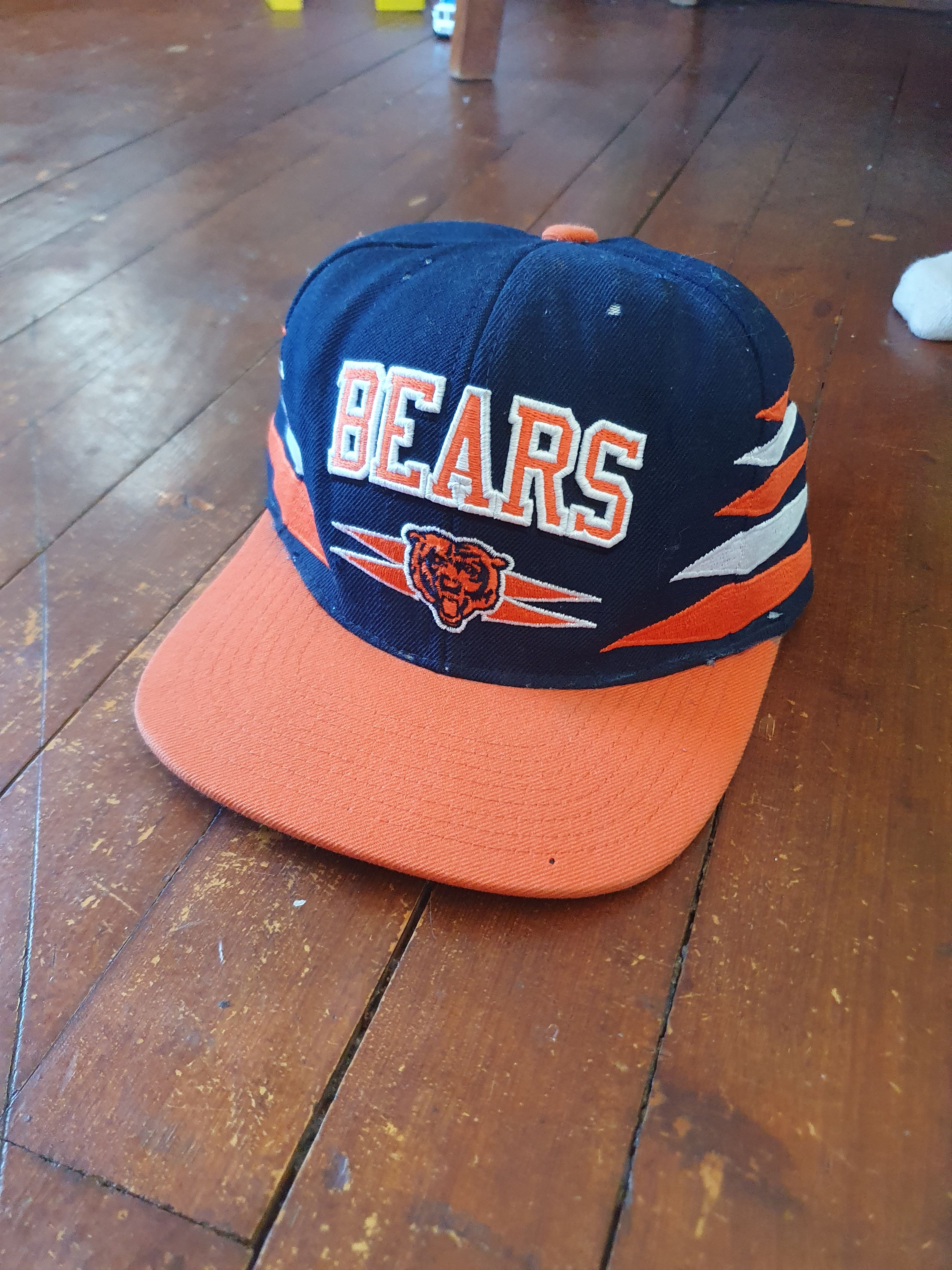 Mitchell & Ness × NFL Chicago Bears Diamond Cut Snapback Hat Mitchell & Ness Size ONE SIZE - 2 Thumbnail