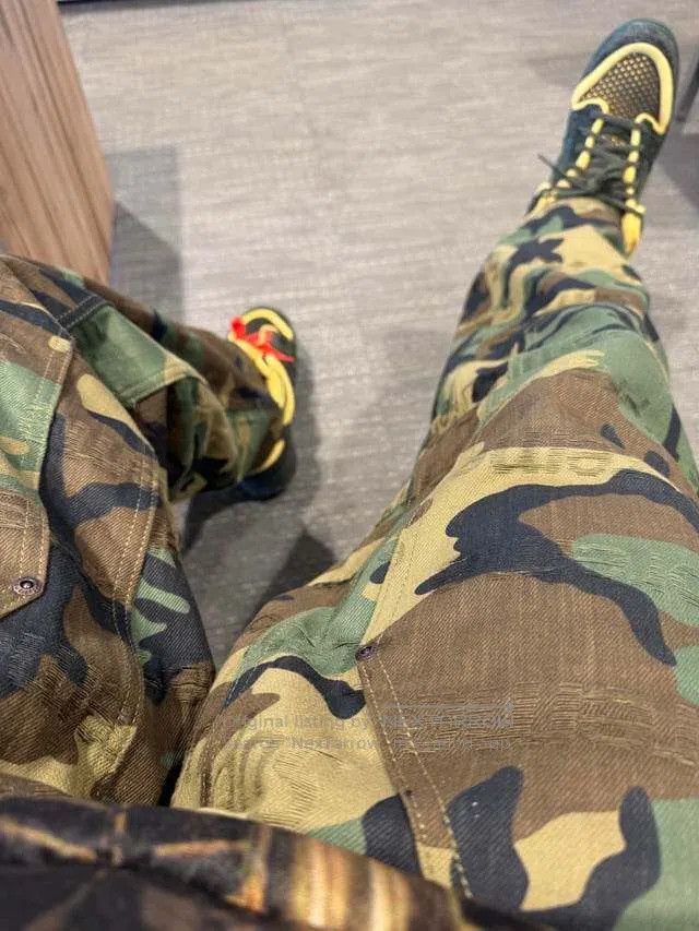 Supreme SUPREME Barrage Camo Knee Patch Denim Pants Size US 30 / EU 46 - 6 Thumbnail
