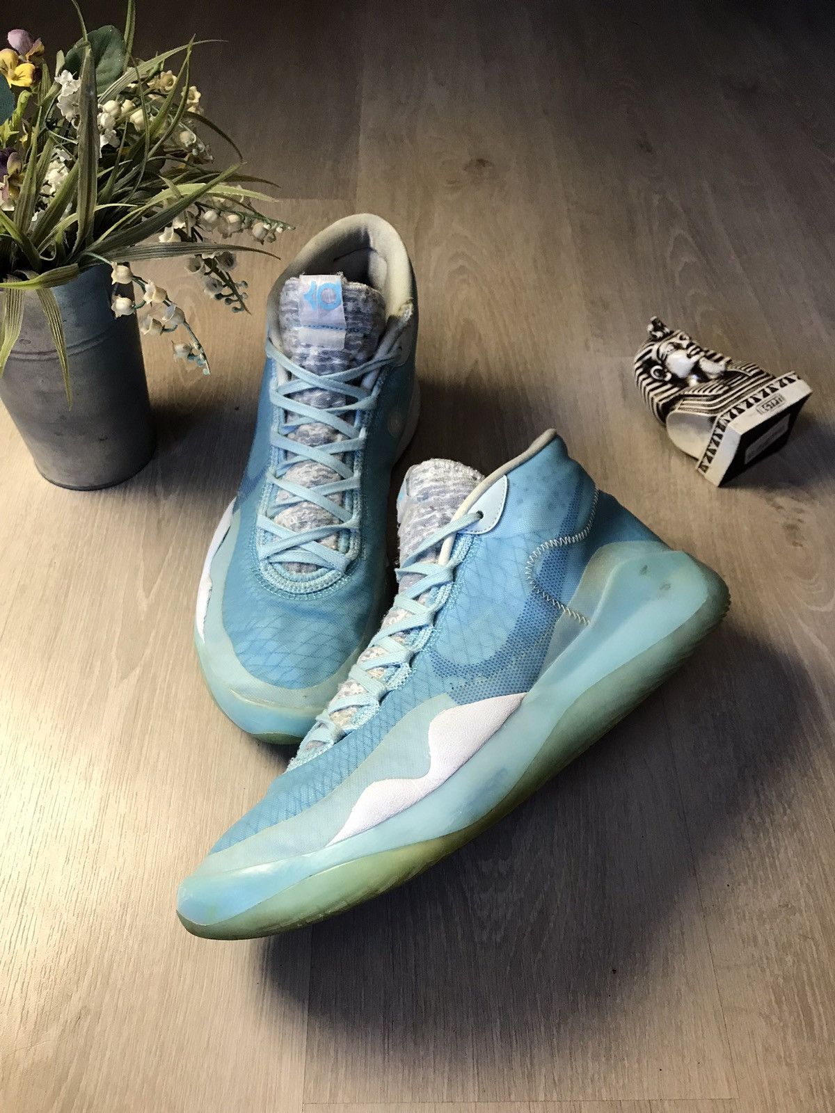 Nike Nike KD 12 Blue Gaze size 12 Size US 12 / EU 45 - 1 Thumbnail