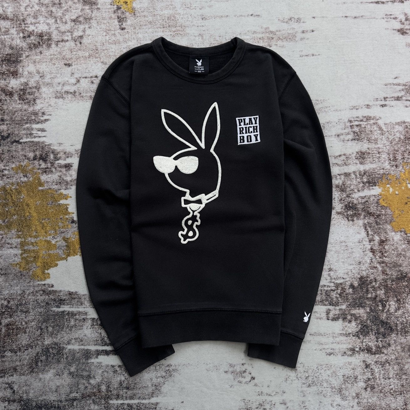Playboy VINTAGE PLAYBOY X TOPTEN EMBROIDERY LOGO MAGAZINE SWEATSHIRT Size US M / EU 48-50 / 2 - 1 Thumbnail