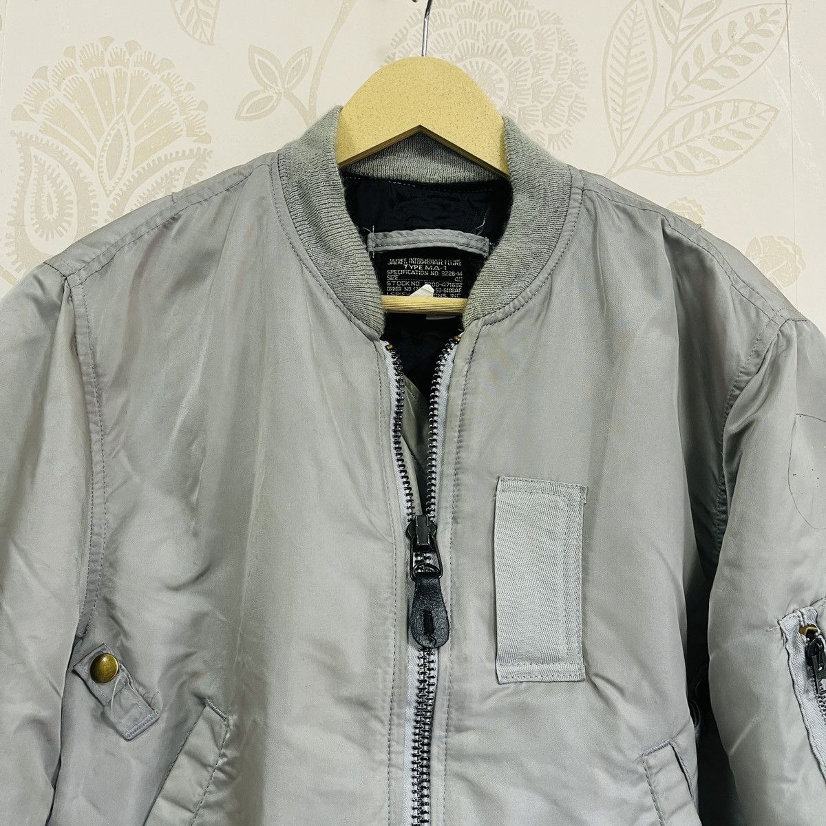 I. Spiewak And Sons Vintage I Spiewak & Sons Inc Bomber MA-1 Jacket Size US M / EU 48-50 / 2 - 20 Thumbnail