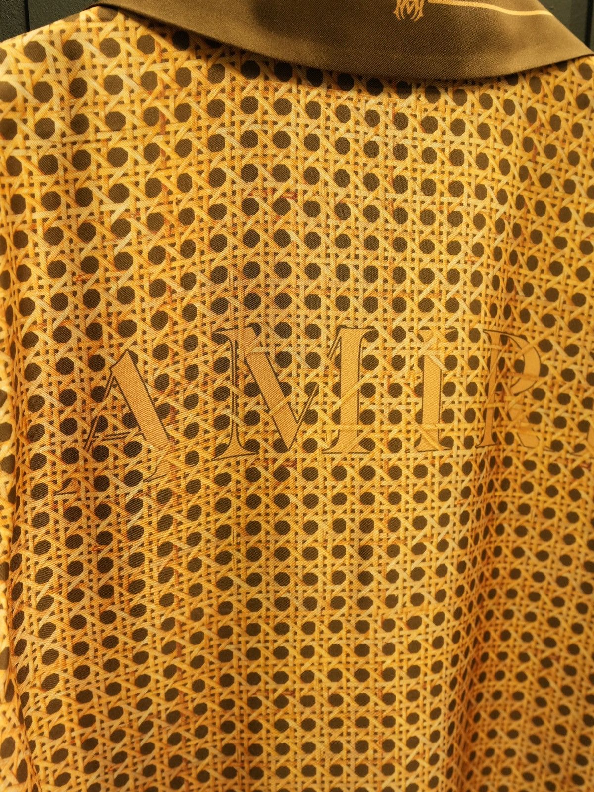 Amiri Amiri Weave Pattern Silk Shirt Size US S / EU 44-46 / 1 - 7 Thumbnail