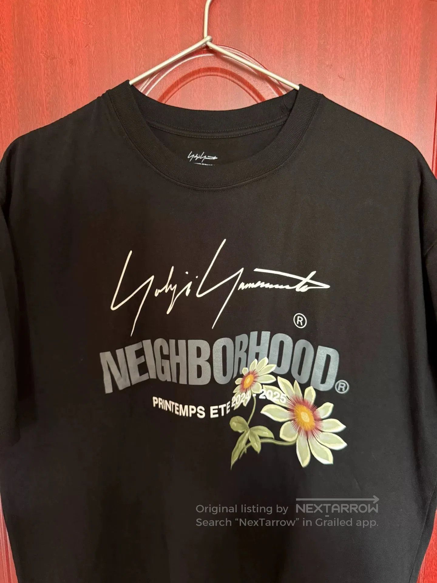 Yohji Yamamoto Yohji Yamamoto Short Sleeve Collaboration Tee. Size US XL / EU 56 / 4 - 2 Thumbnail