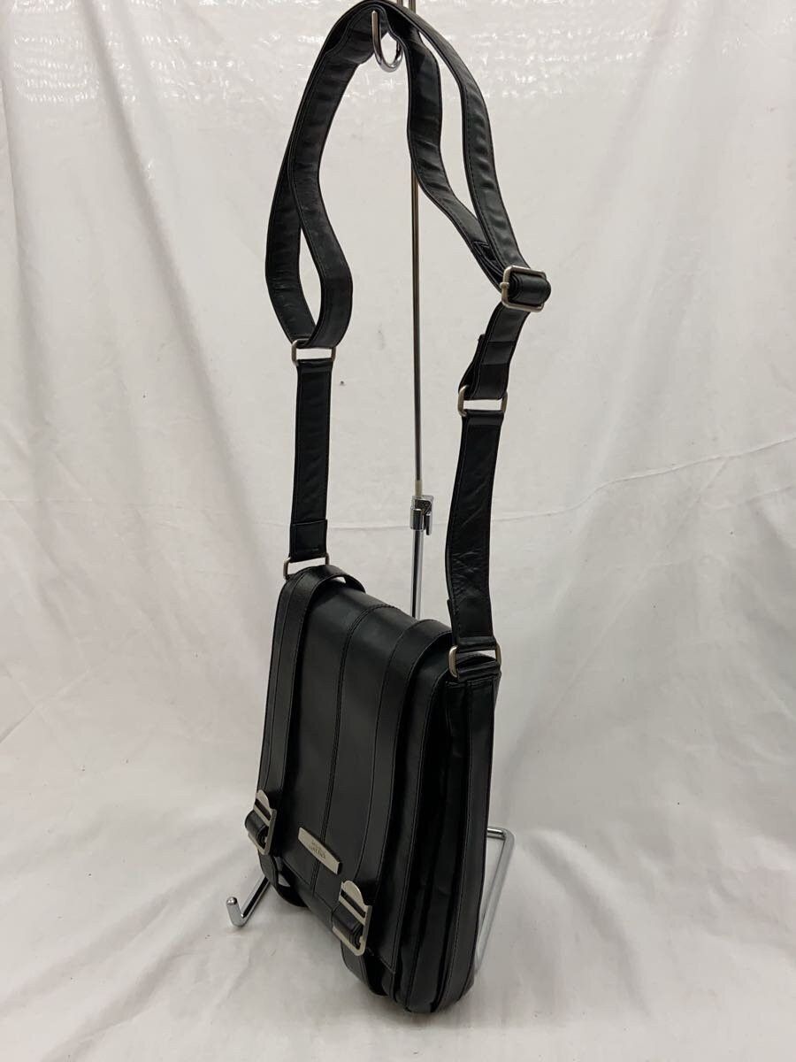 Jean Paul Gaultier Badge Logo Leather Shoulder Bag Size ONE SIZE - 2 Thumbnail