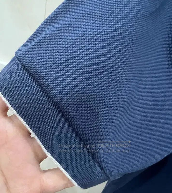 Burberry Burberry Men's Blue Cotton Polo Shirt. Size US S / EU 44-46 / 1 - 6 Thumbnail