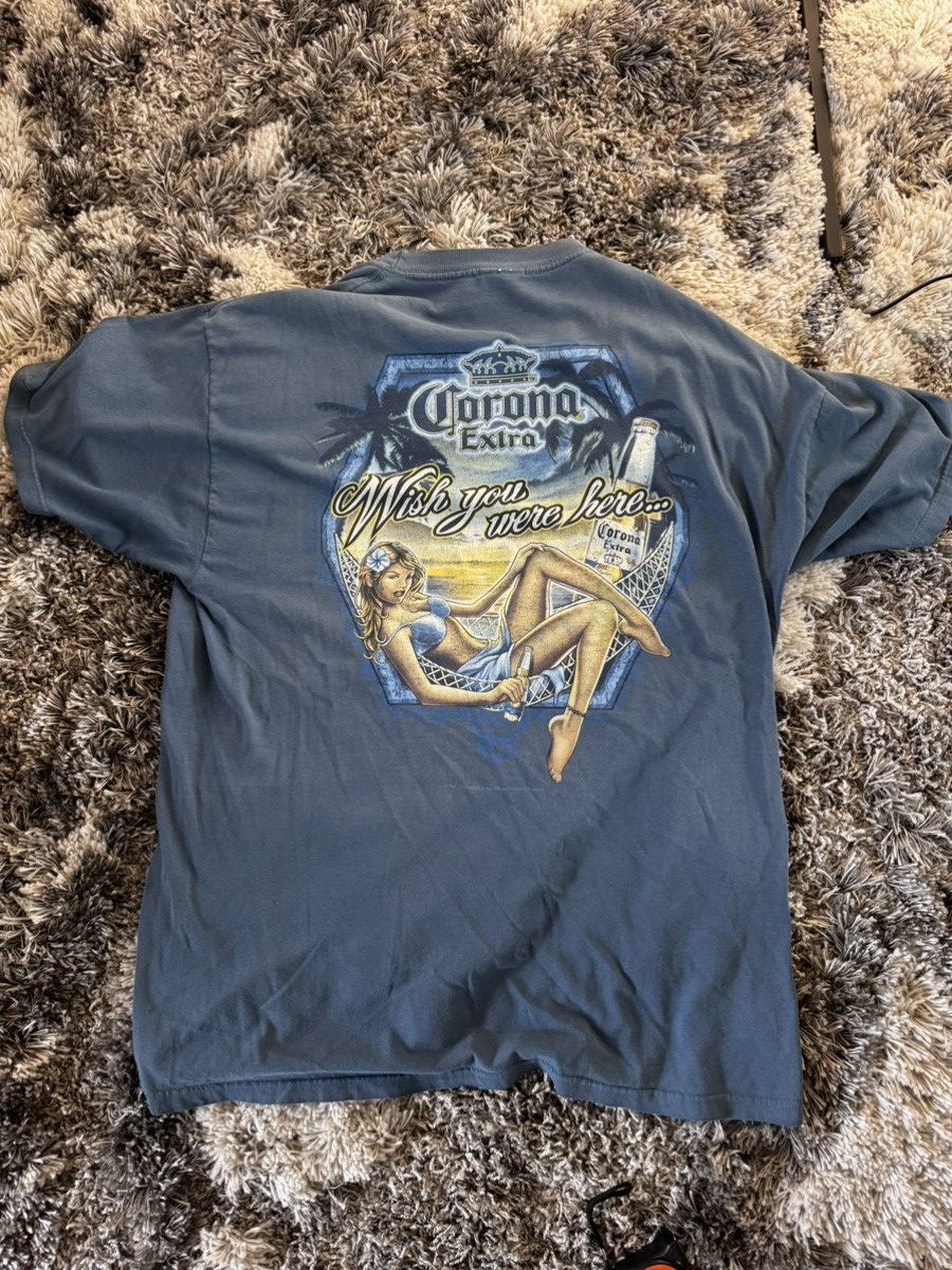 Vintage Vintage y2k corona extra rare tee Size US XL / EU 56 / 4 - 2 Thumbnail
