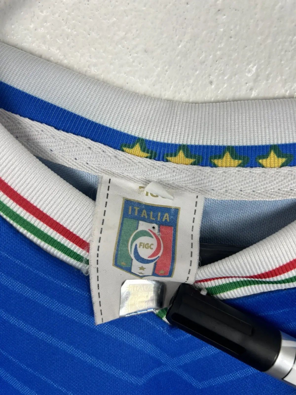 Vintage Vintage Italy National Team #9 Balotelli Licensed Jersey Size US S / EU 44-46 / 1 - 12 Thumbnail